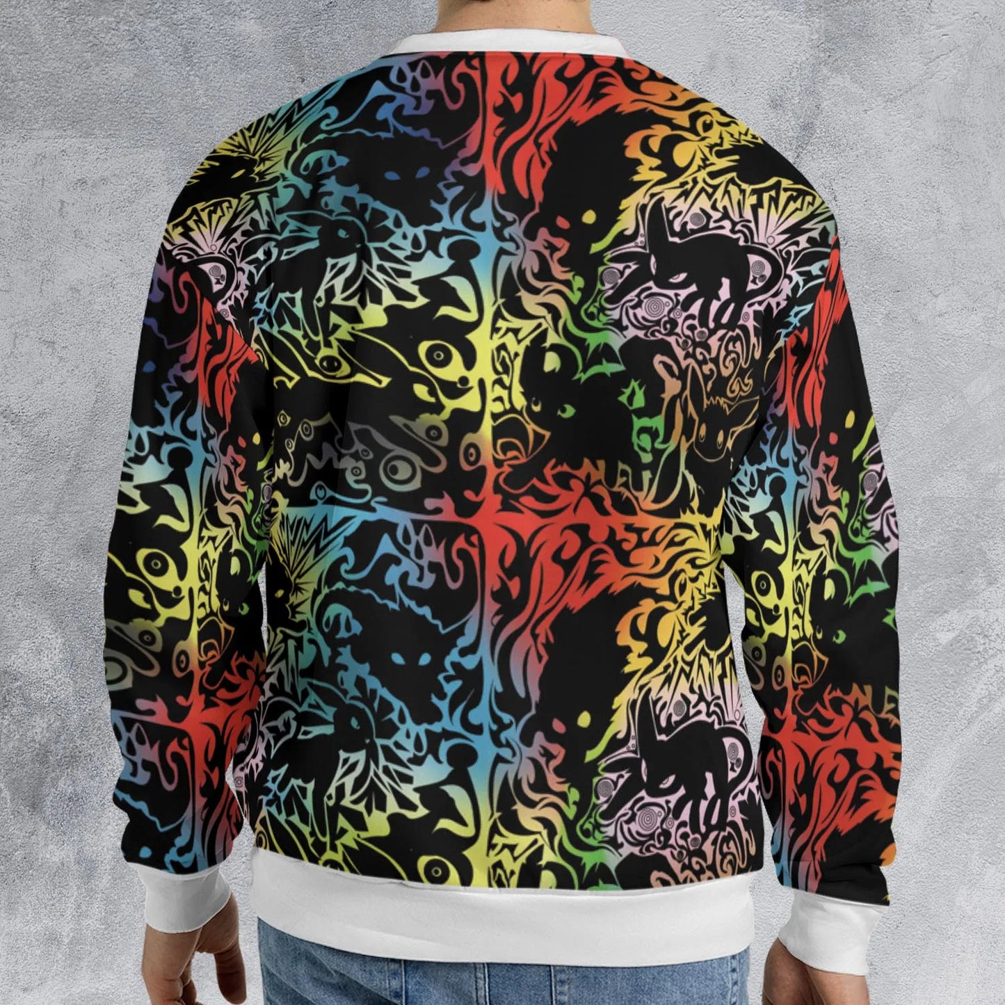All-over Print Sweatshirt - 4B61SFX7