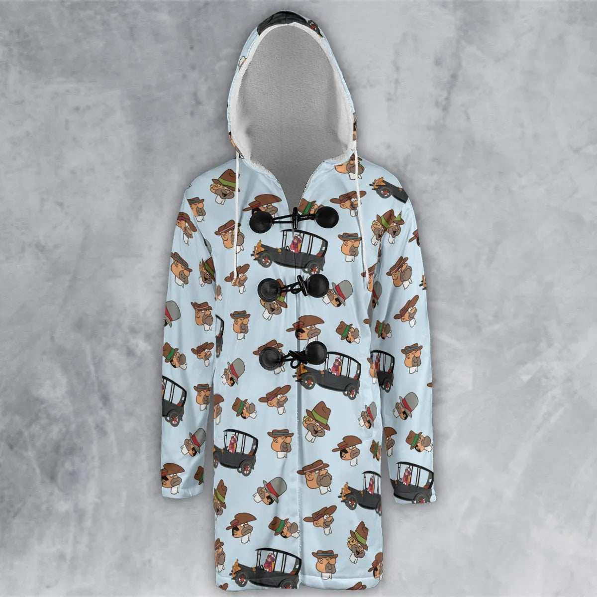 Hooded Cloak Coat - AJAL8BEQ