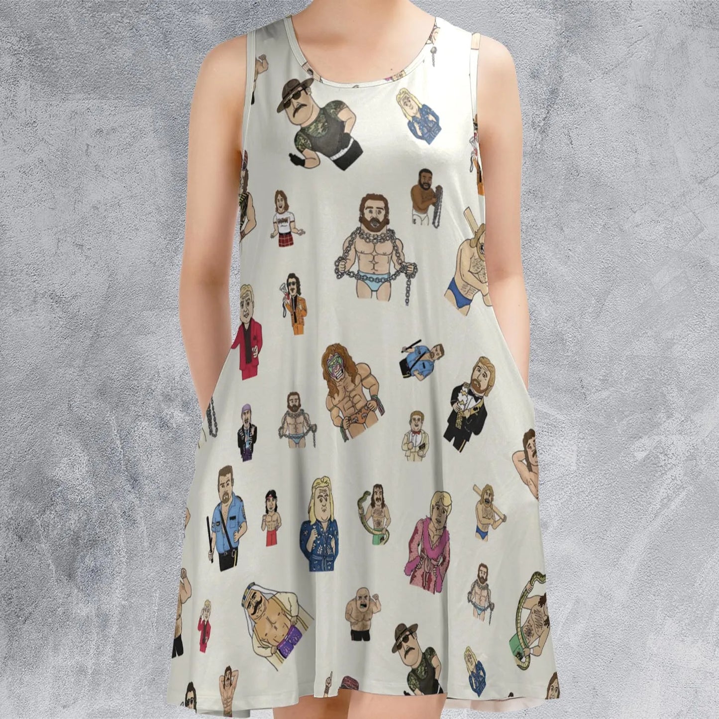 Sleeveless Dress - BPK7TVCS