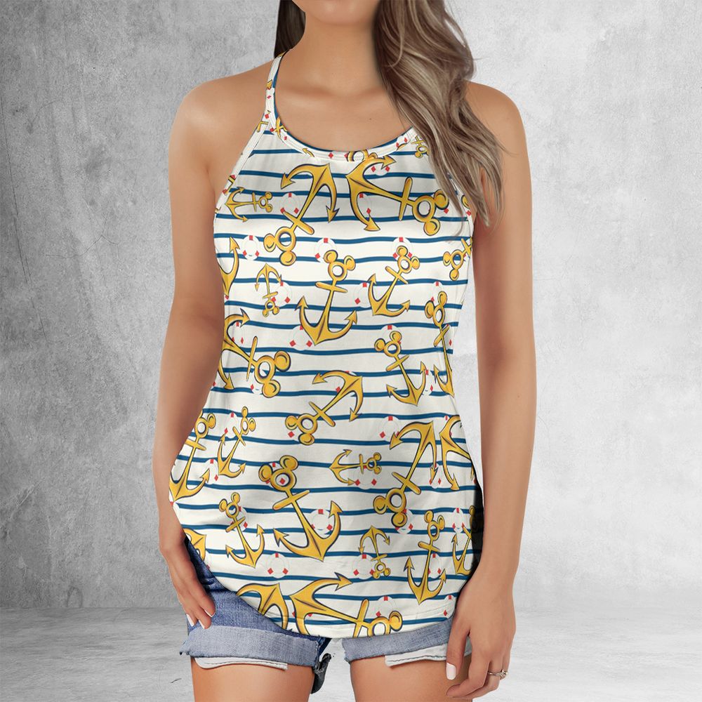 Criss Cross Tank Top - R92YV676 -  - 2