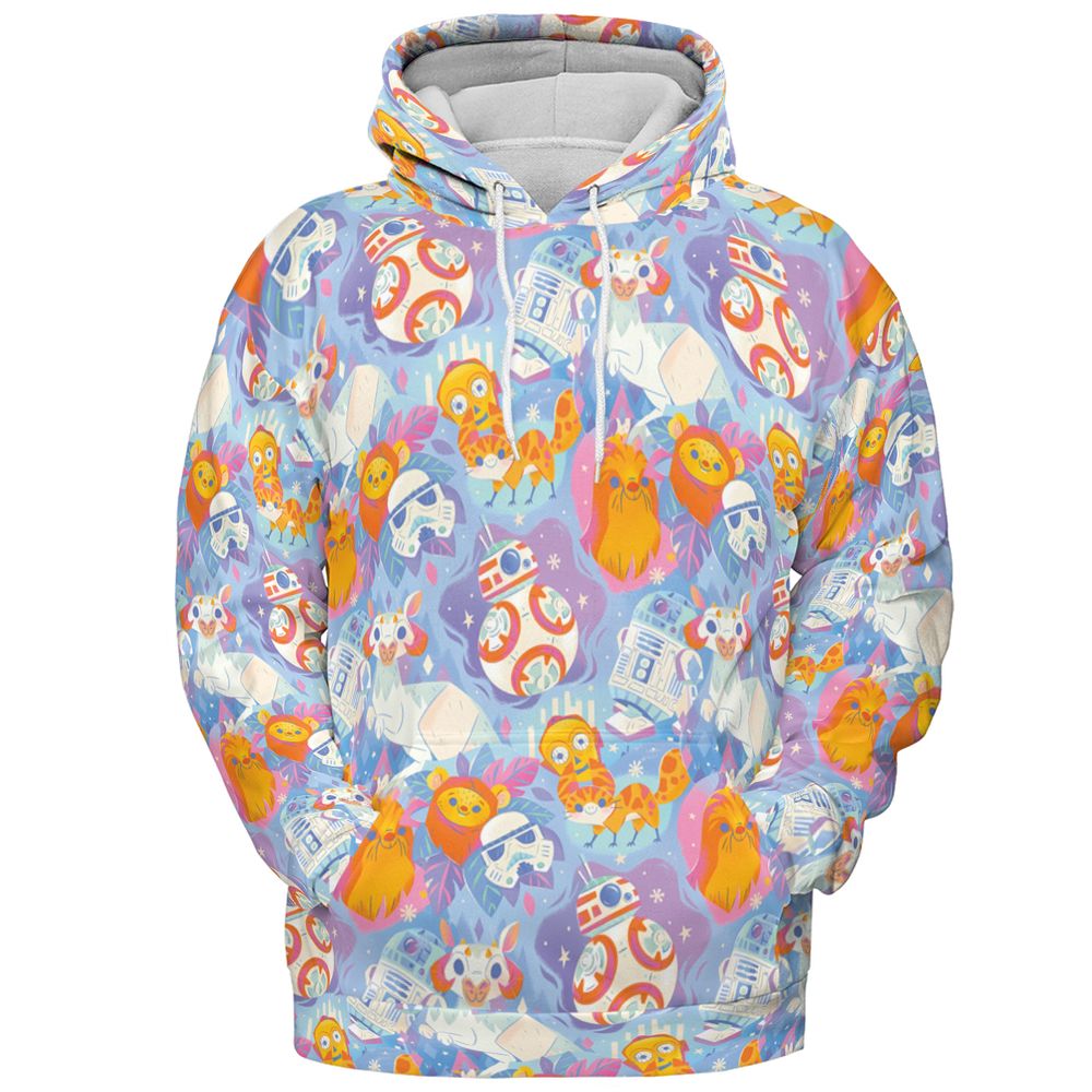 All-over Print Hoodie - AEV4SKC3 -  - 2