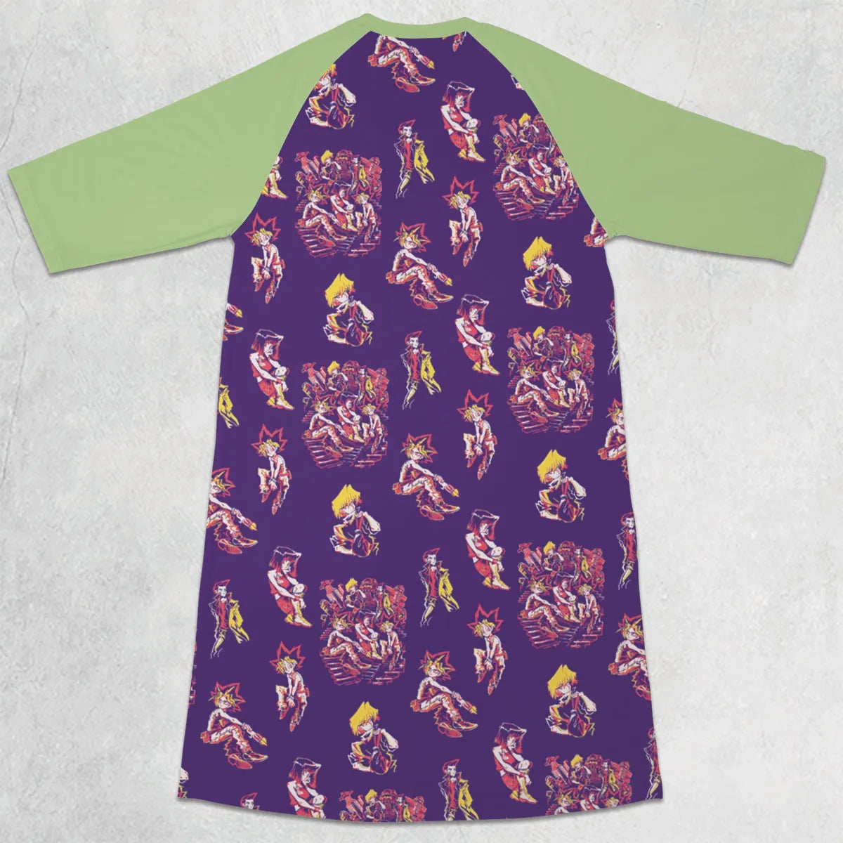 3/4 Sleeve Raglan Dress - RPRYV2CZ