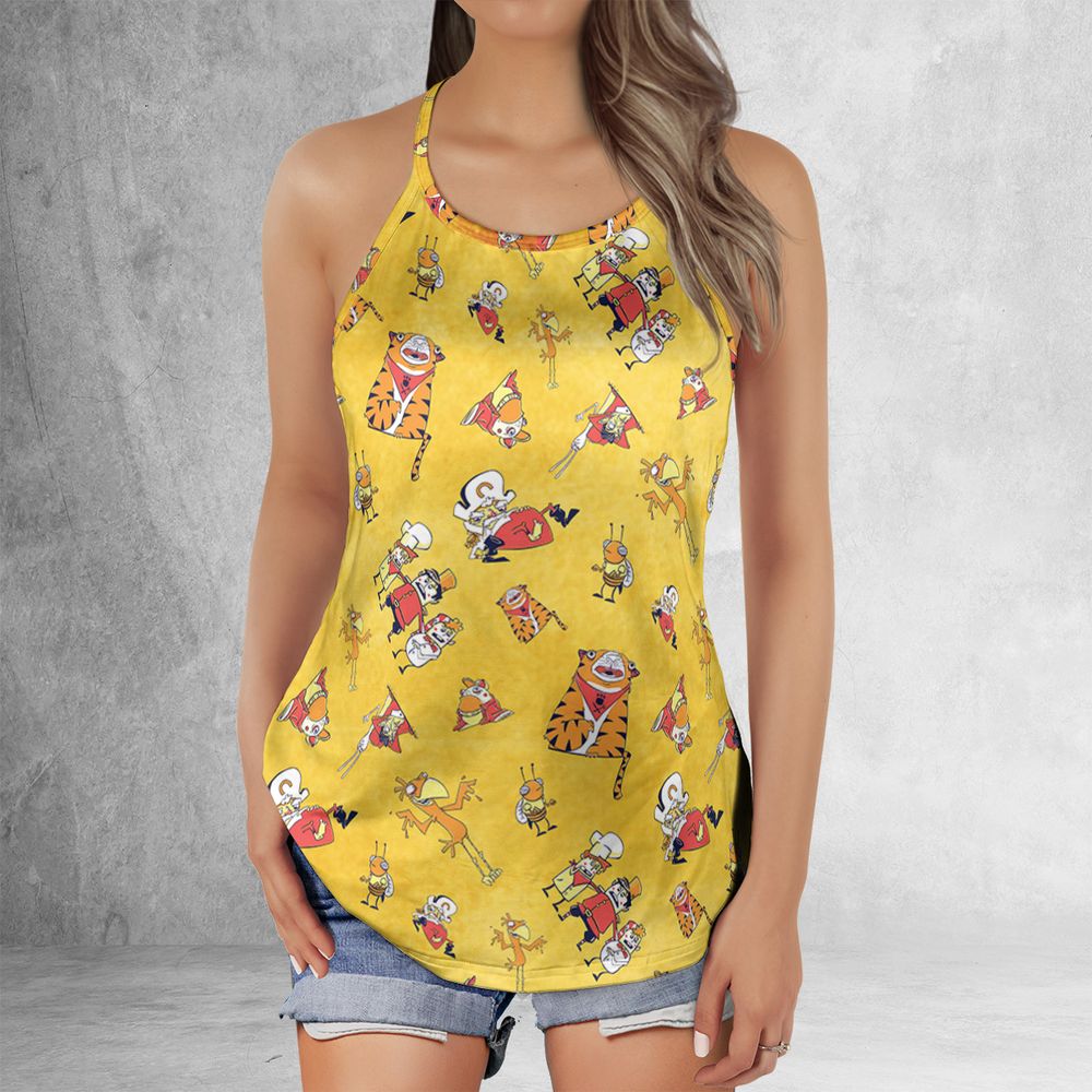 Criss Cross Tank Top - S91BE88Y -  - 2