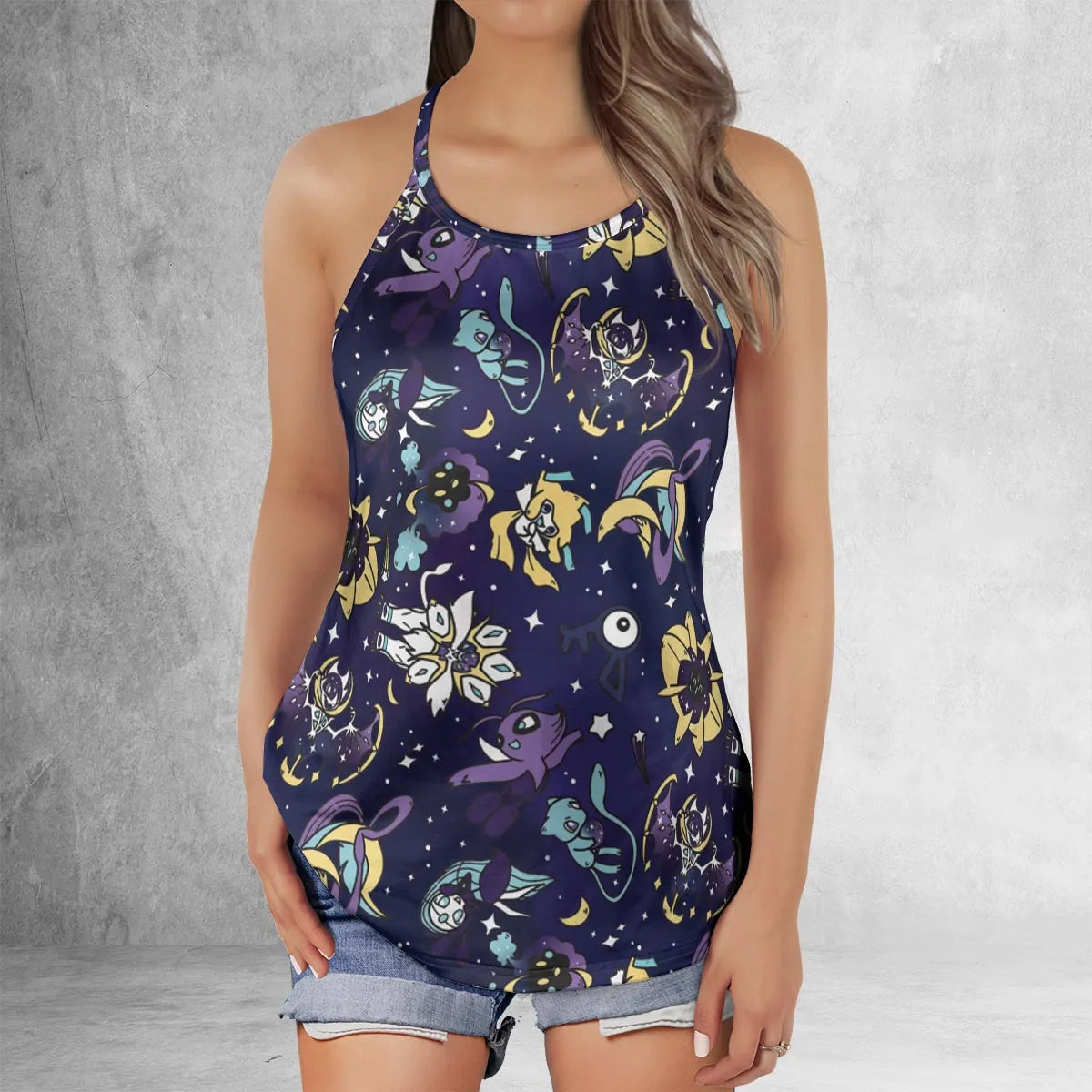 Criss Cross Tank Top - ETFZYGYL