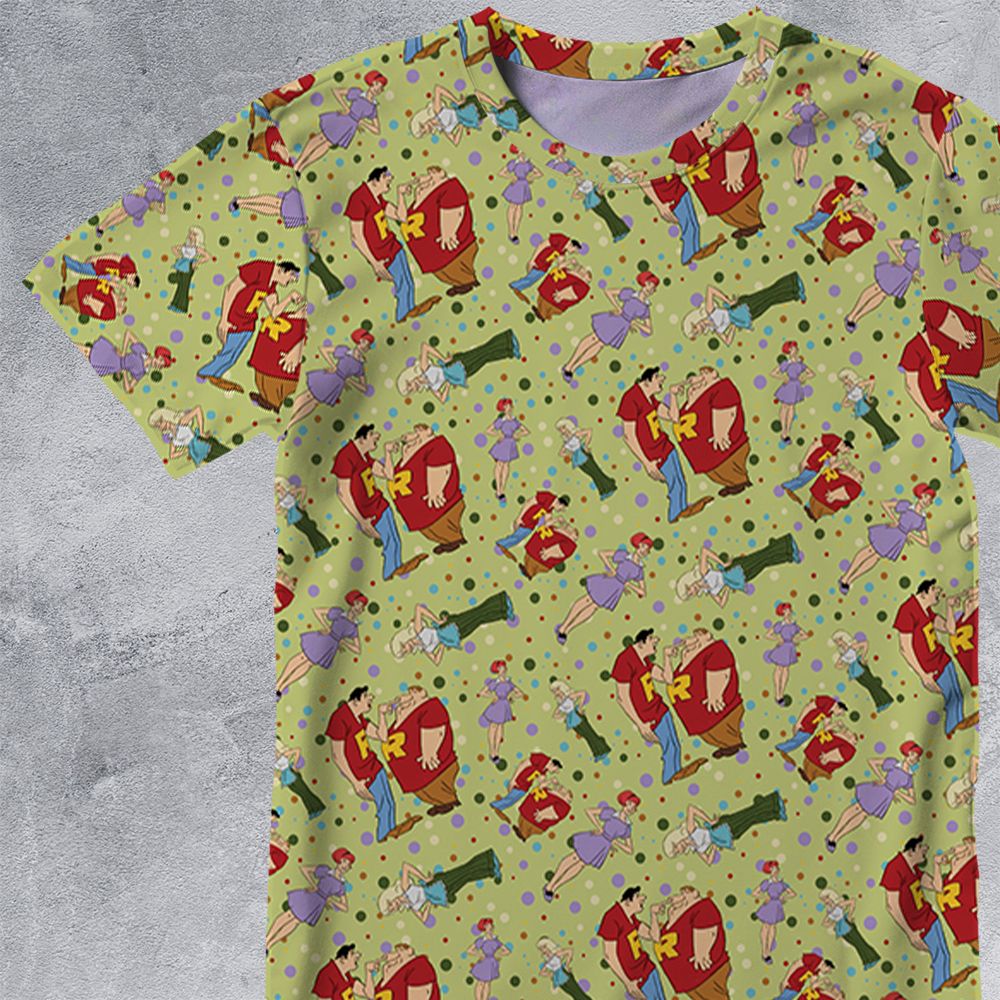 All-Over Print Unisex T-Shirt - ZA911VM3 -  - 2
