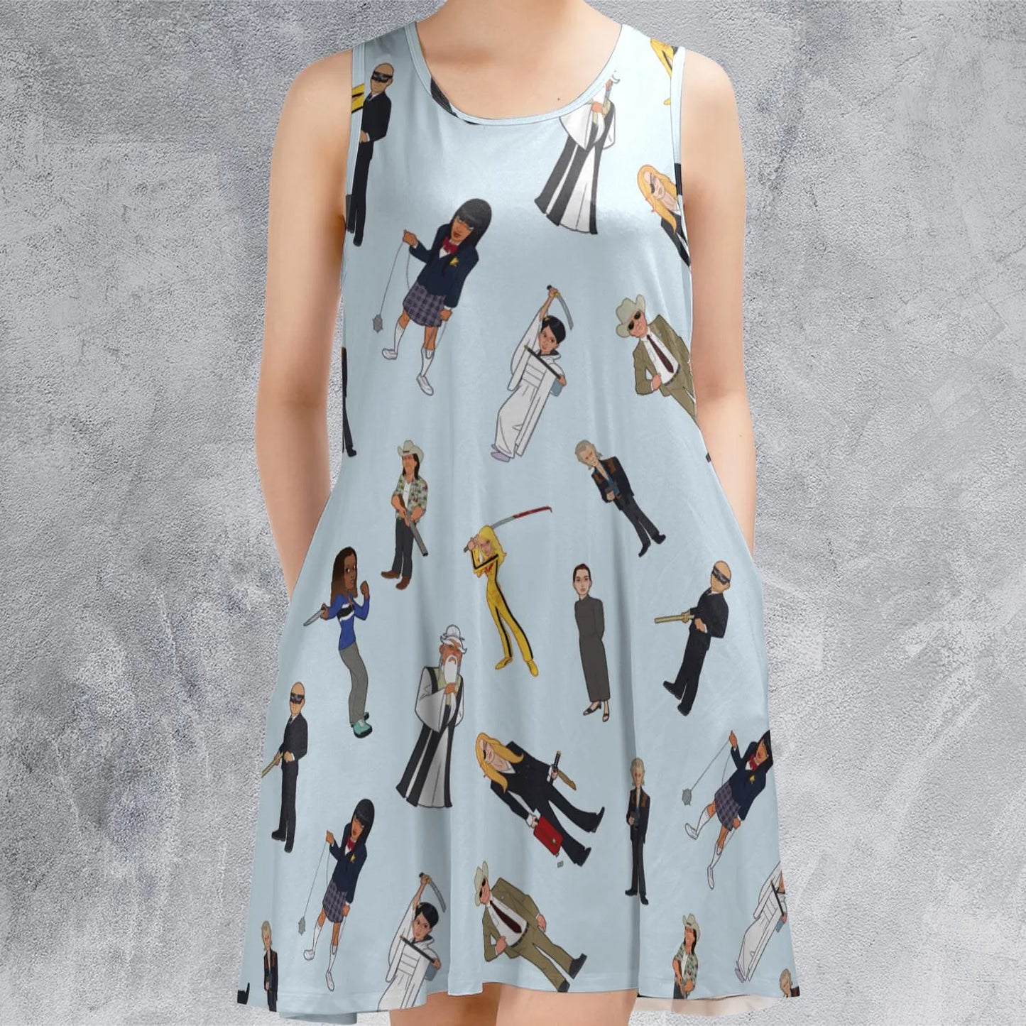 Sleeveless Dress - VSYPK87H