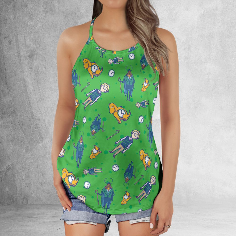 Criss Cross Tank Top - BGBHVU92 -  - 2
