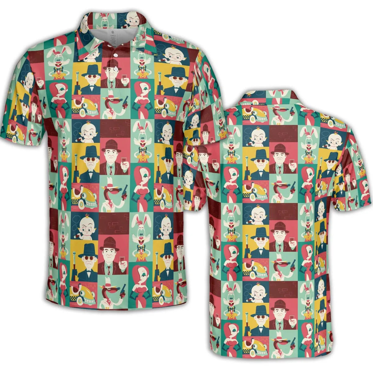AOP Men/Women Polo Shirt - 44SQM5HB