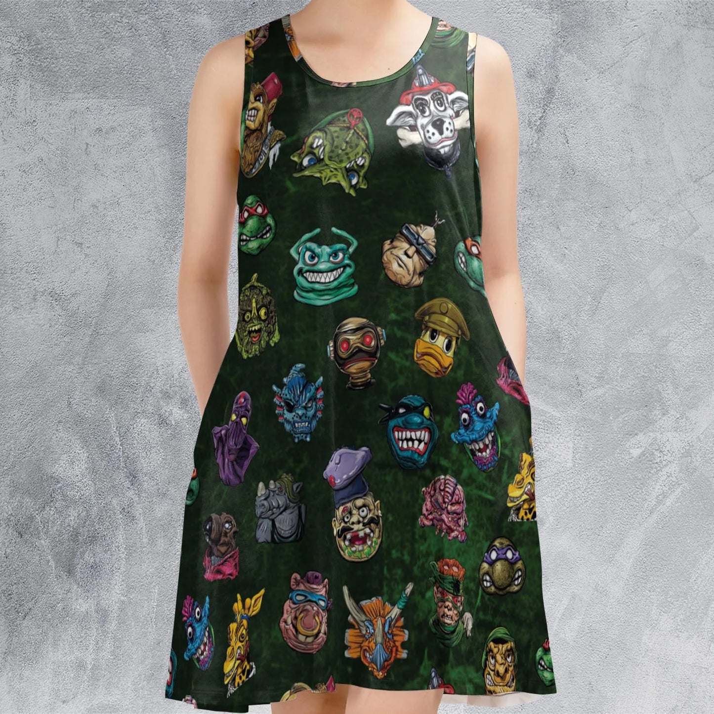 Sleeveless Dress - QHCA6RZR