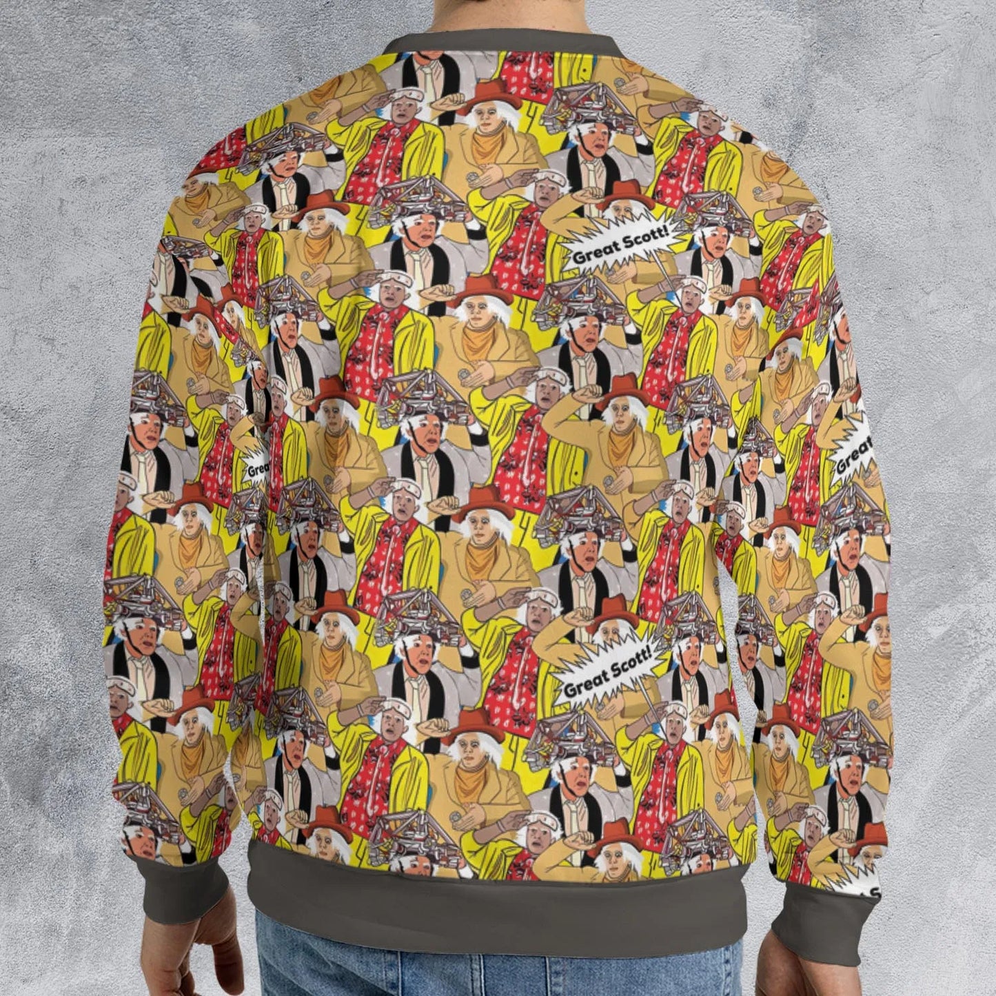 All-over Print Sweatshirt - VC8ZWQ3C