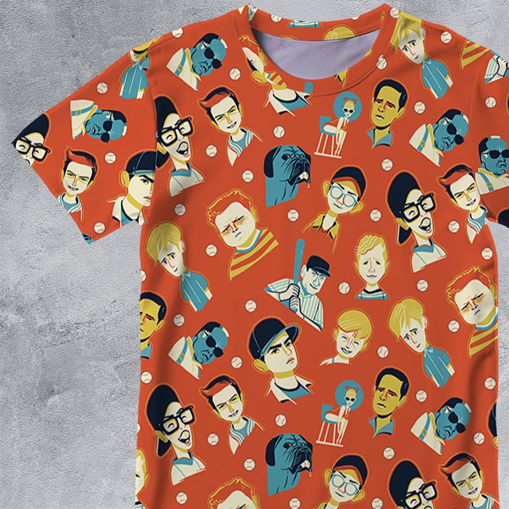 All-Over Print Unisex T-Shirt - QKLD93XS -  - 2