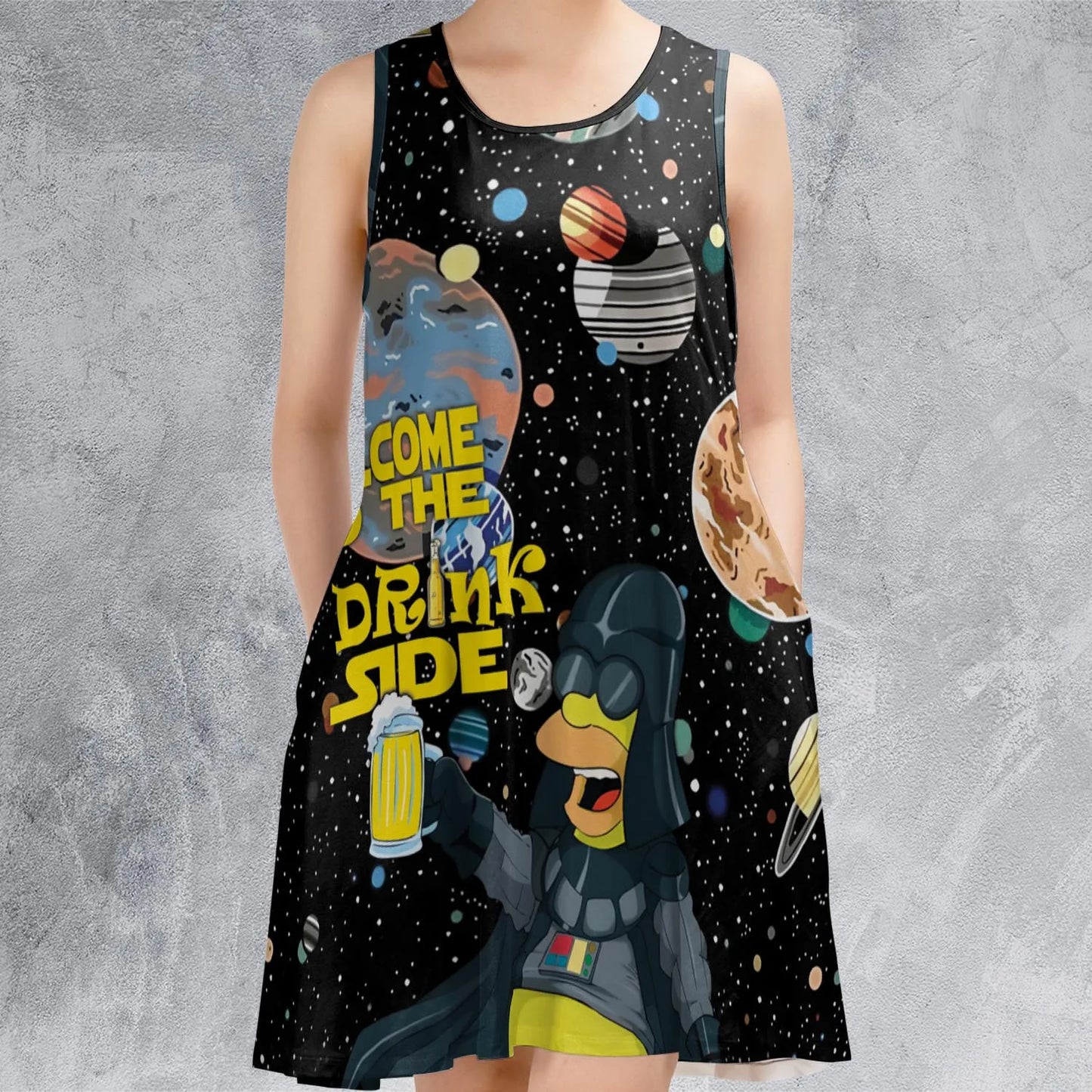 Sleeveless Dress - U4S4WWAJ