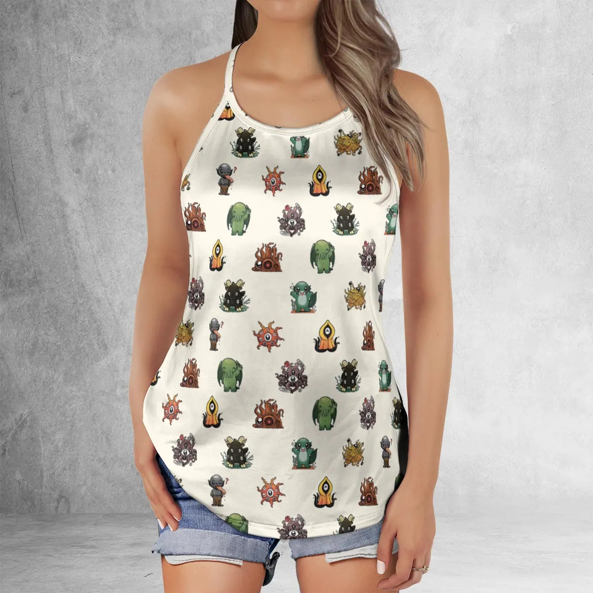 Criss Cross Tank Top - K8V8SM7F