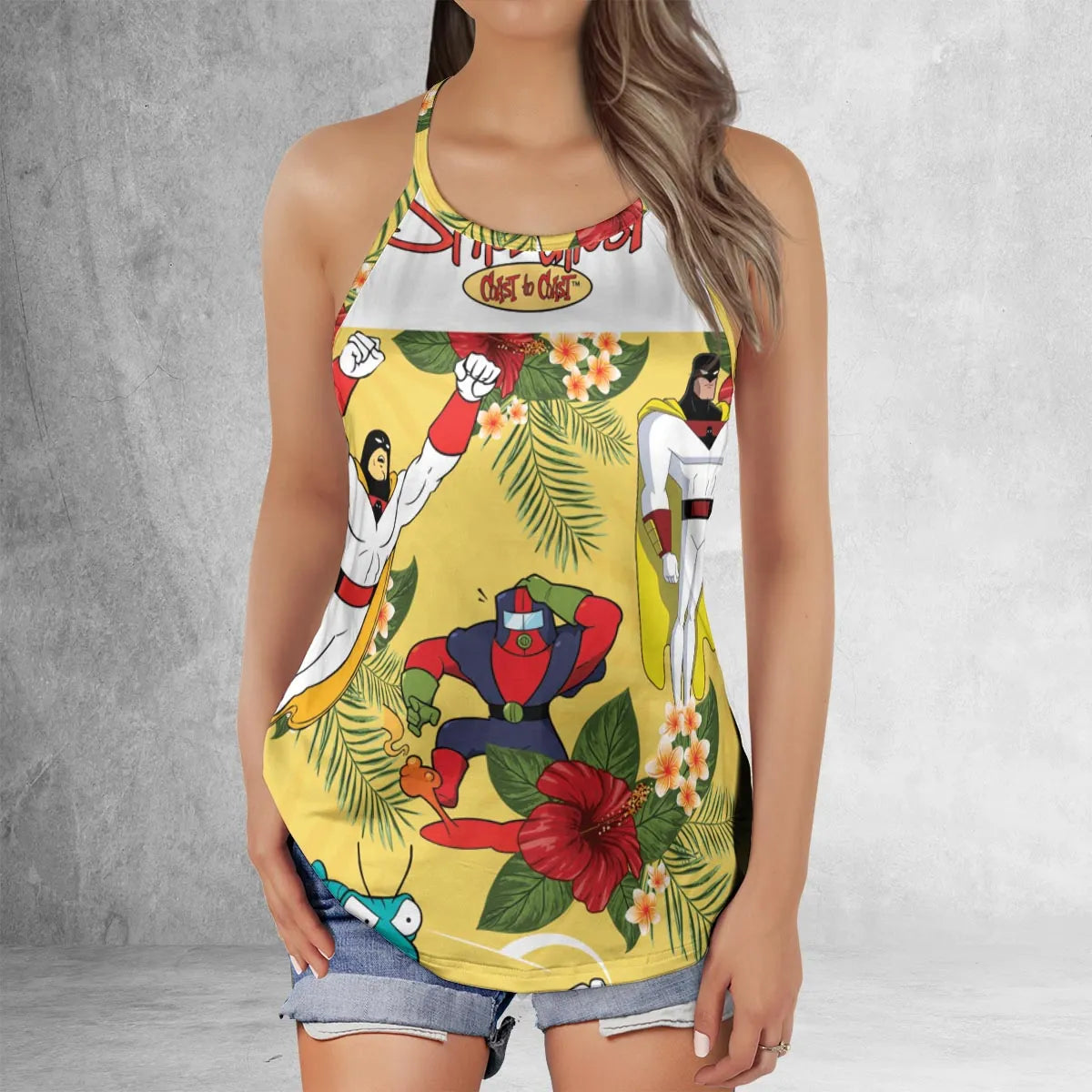 Criss Cross Tank Top - KFBNDN48