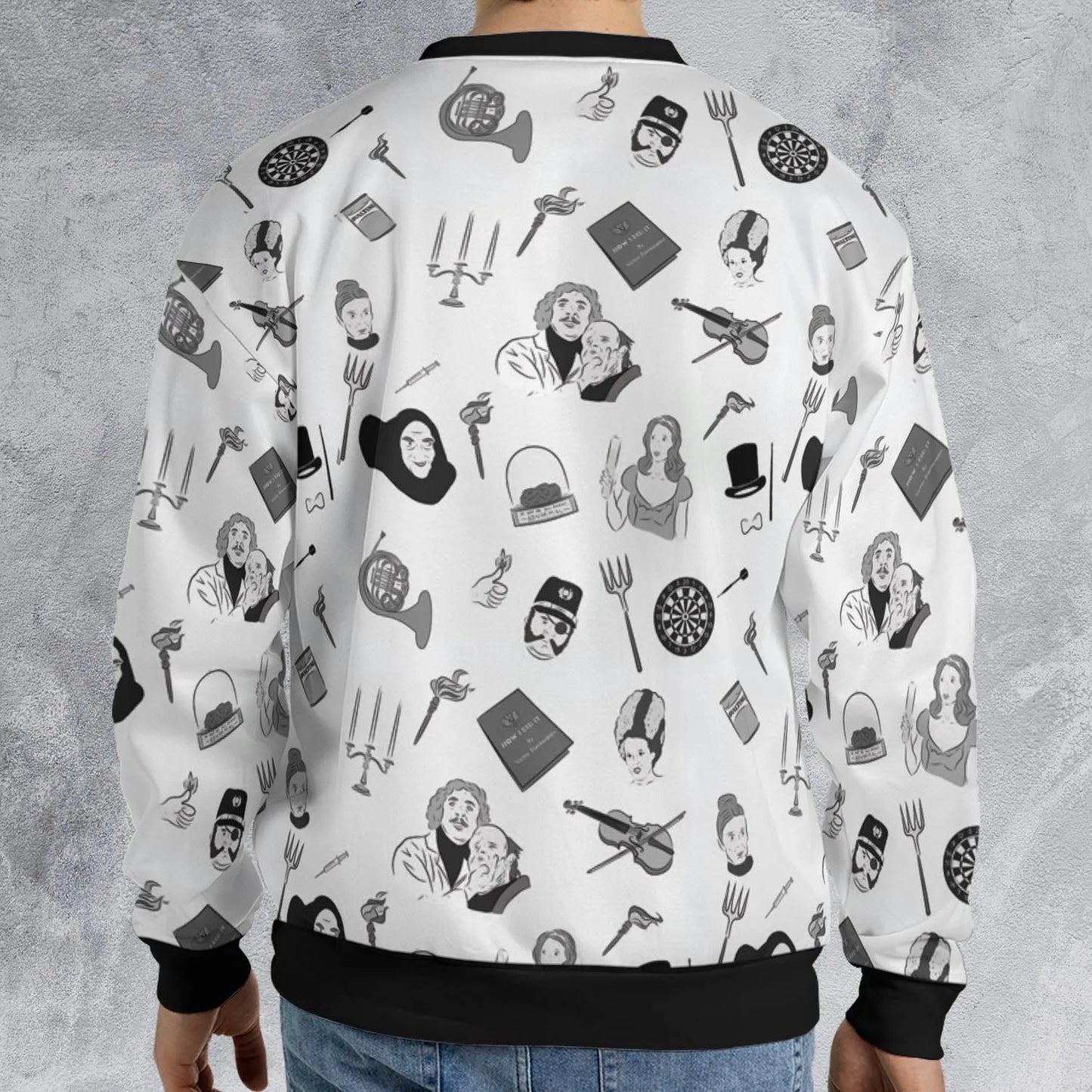 All-over Print Sweatshirt - M1UHSBYN