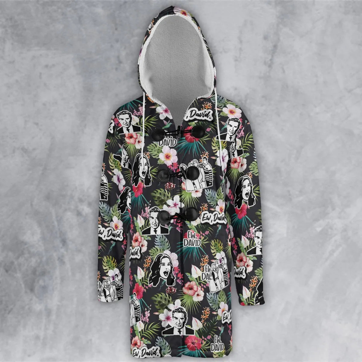 Hooded Cloak Coat - ASVB7VPW