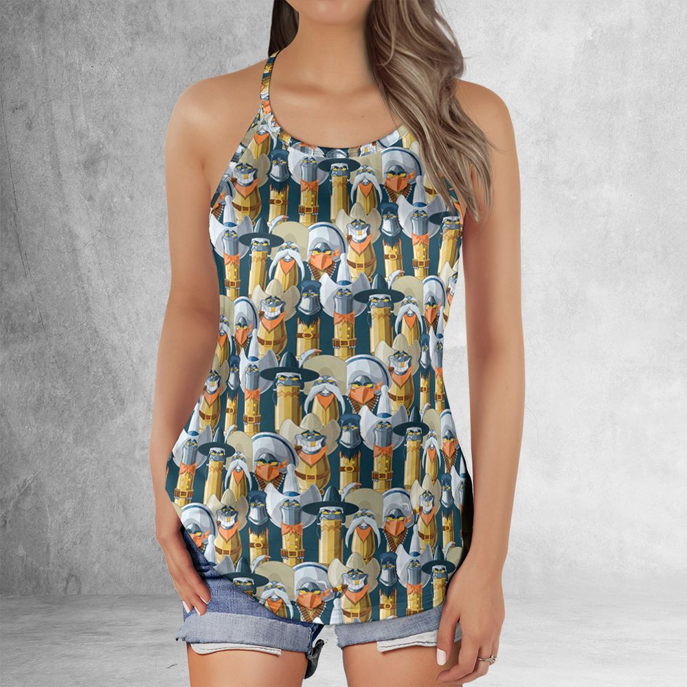 Criss Cross Tank Top - 4NTTCEWK -  - 2