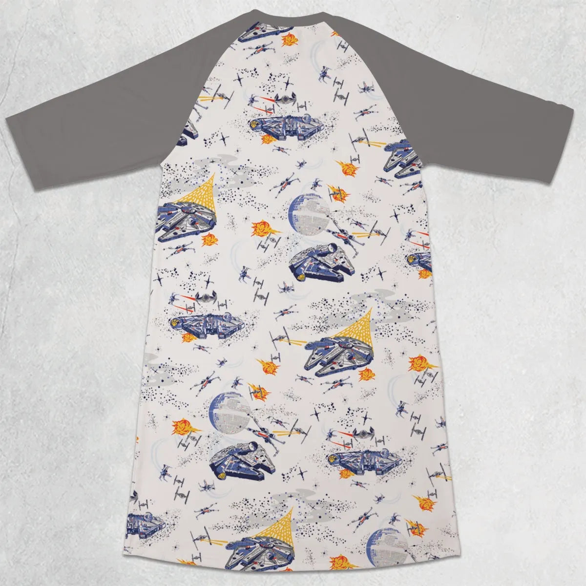 3/4 Sleeve Raglan Dress - RW3YKFC8