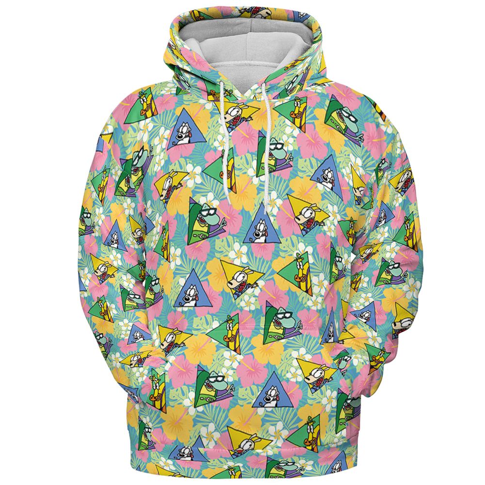 All-over Print Hoodie - ZBJJBSYX -  - 2