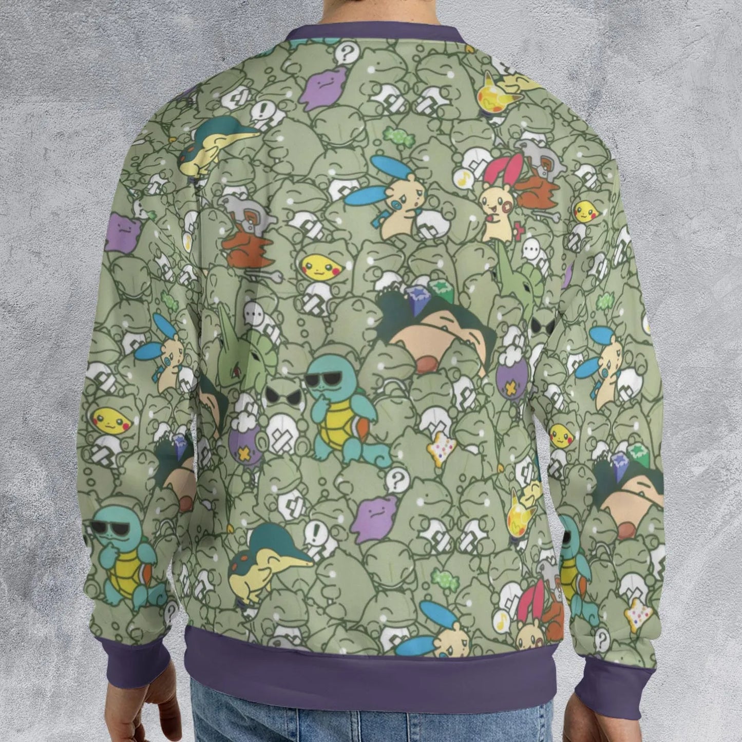 All-over Print Sweatshirt - FXGHJ5QE