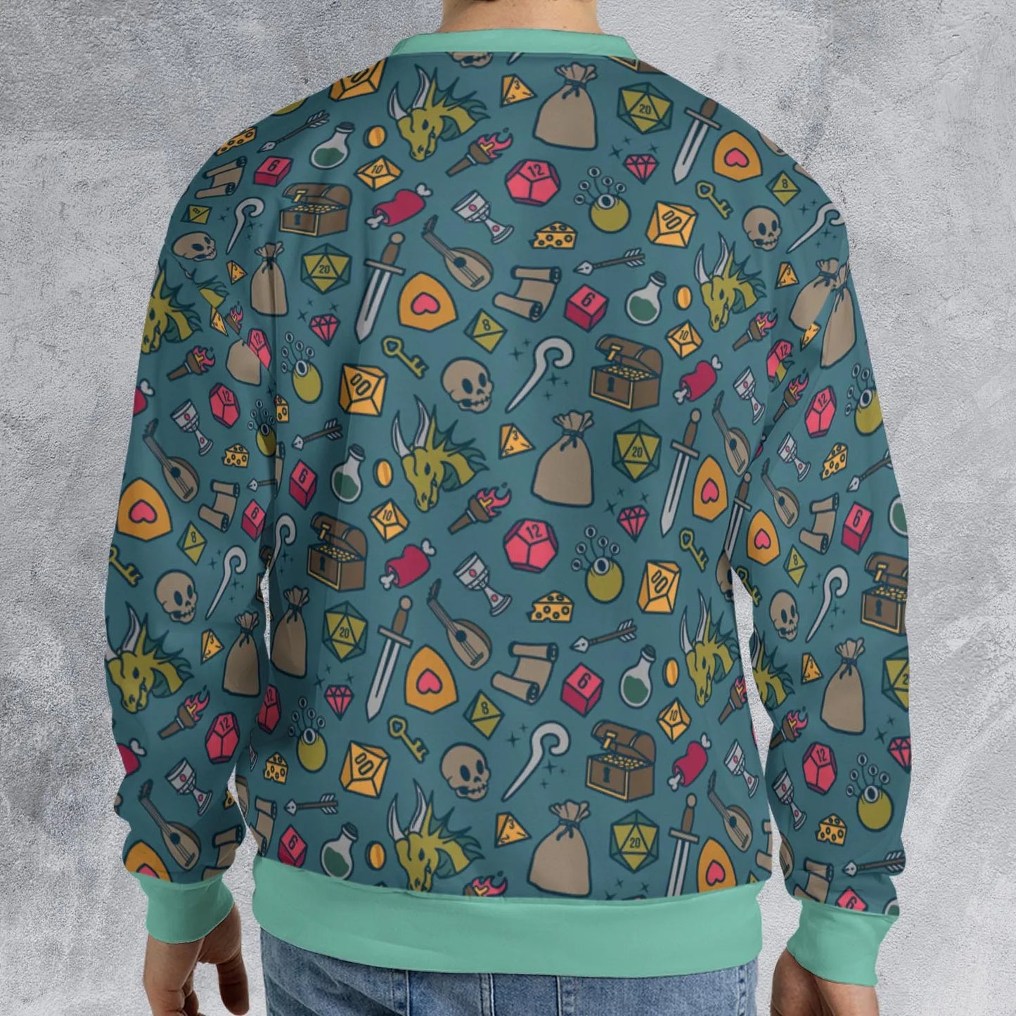 All-over Print Sweatshirt - DALBEQVW