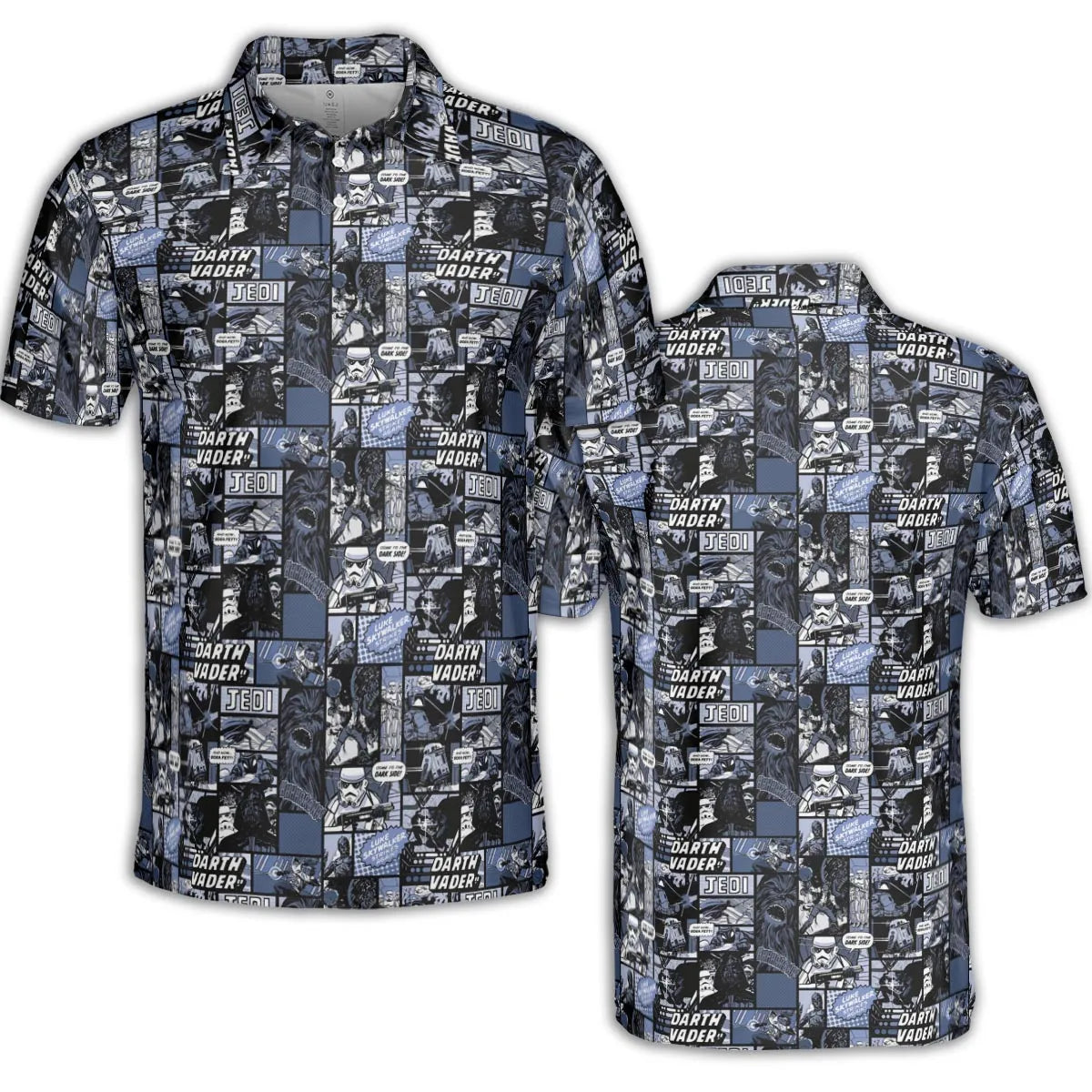 AOP Men/Women Polo Shirt - EMU5YZP4