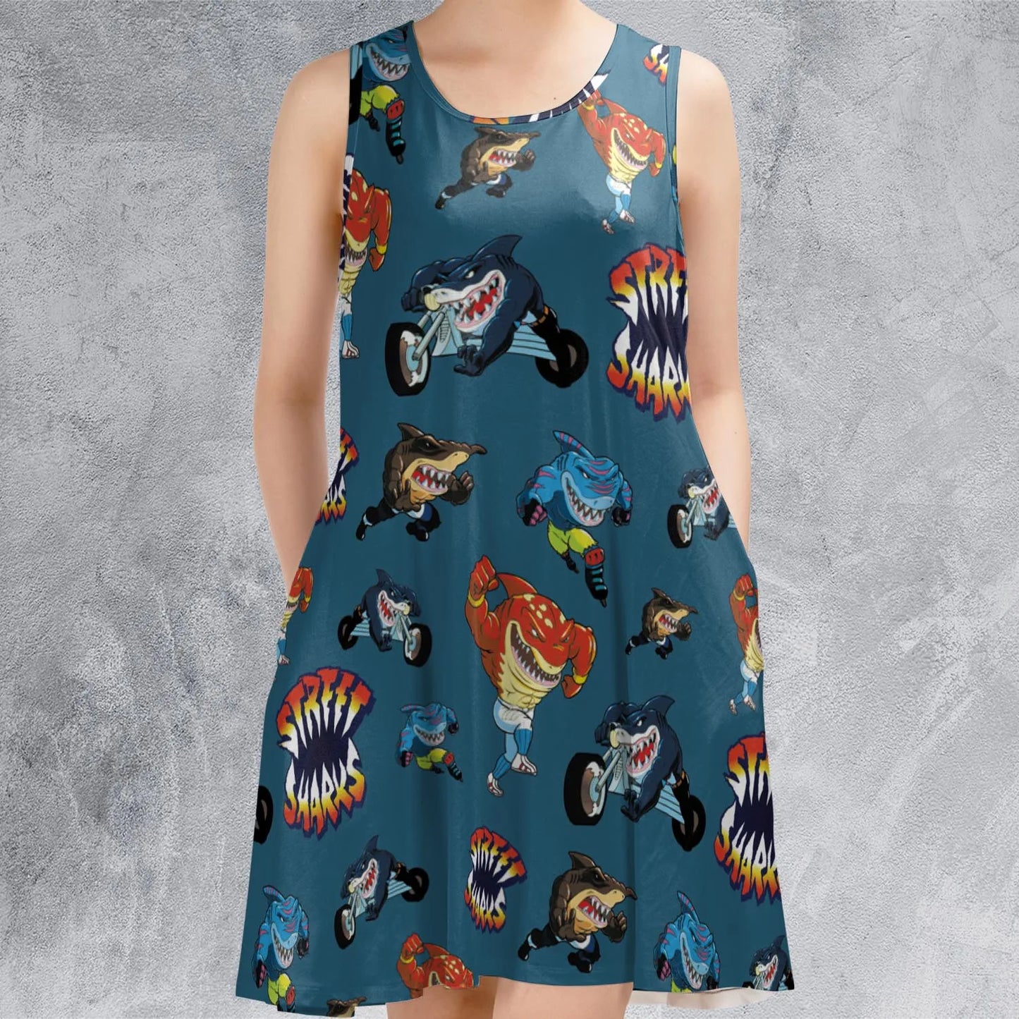 Sleeveless Dress - S5UHVTJD