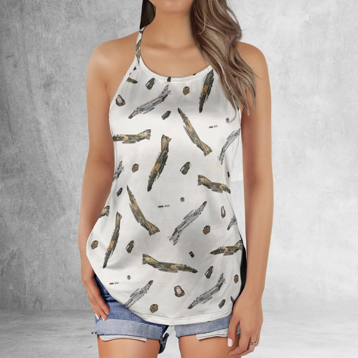Criss Cross Tank Top - 4XQ7QPV7