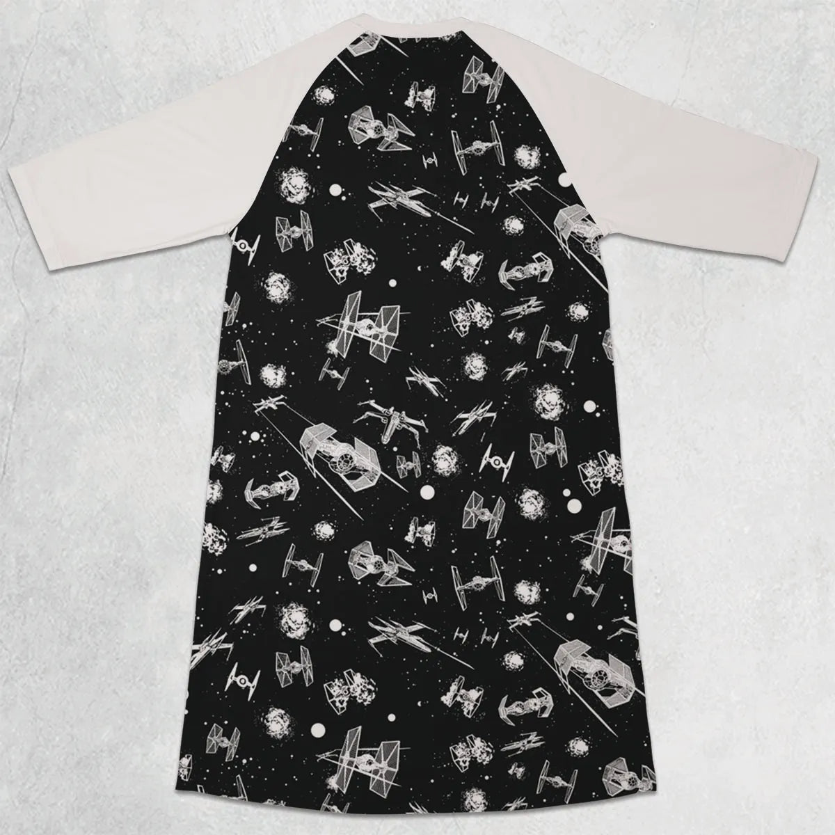 3/4 Sleeve Raglan Dress - 3MLKSLL4