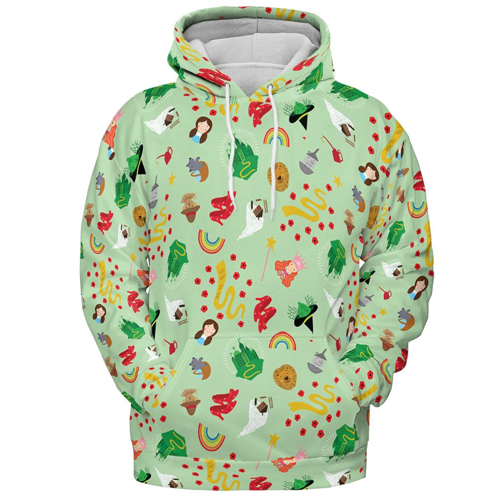 All-over Print Hoodie - VLXCXWUG -  - 2