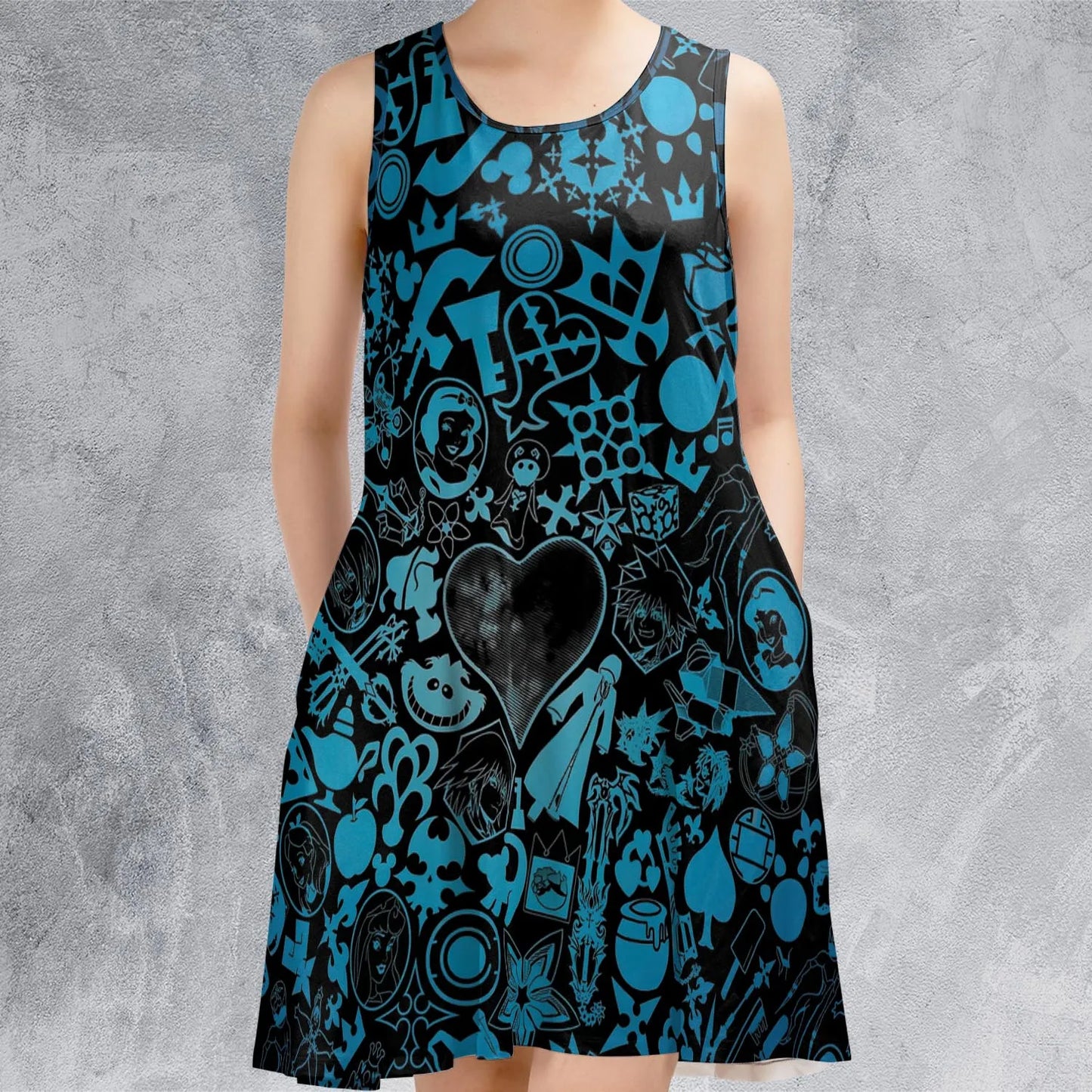 Sleeveless Dress - X2PXLTQS