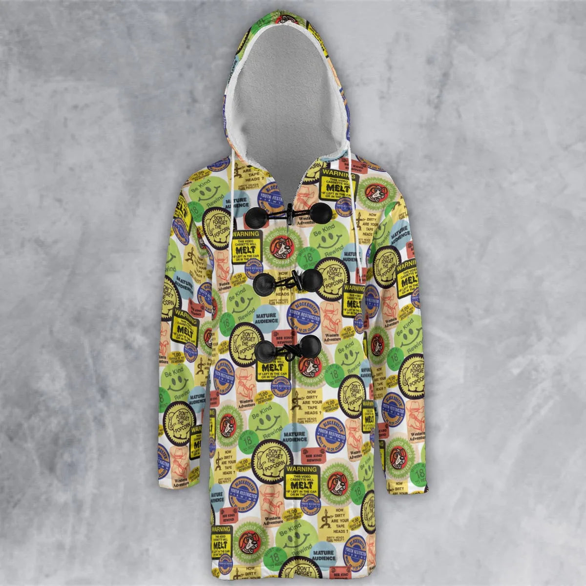 Hooded Cloak Coat - NJBEMQHA