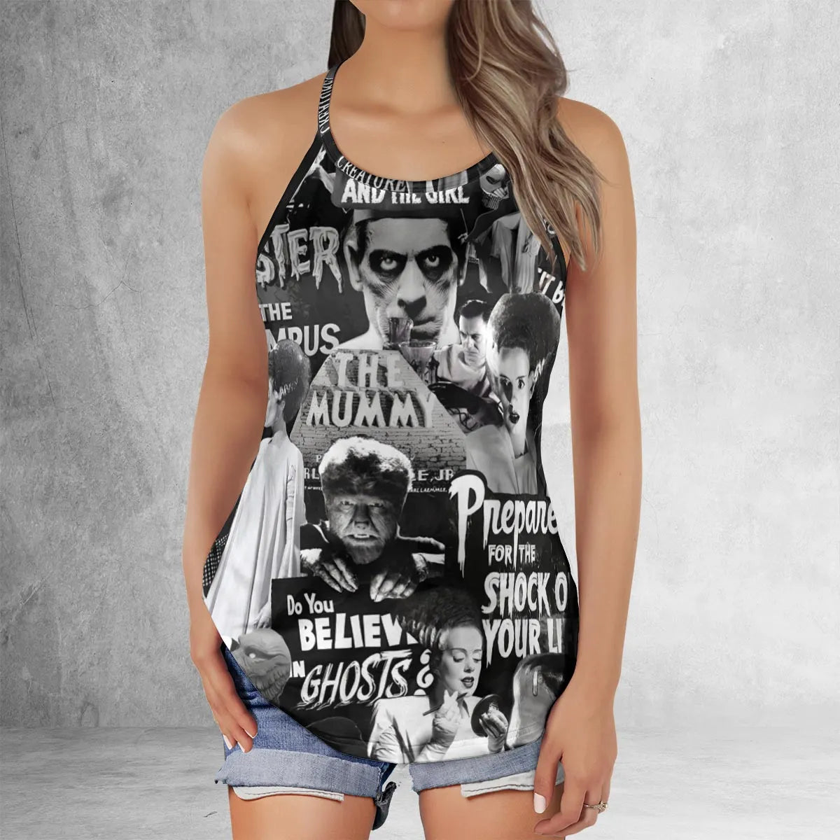 Criss Cross Tank Top - ZZ4J1875