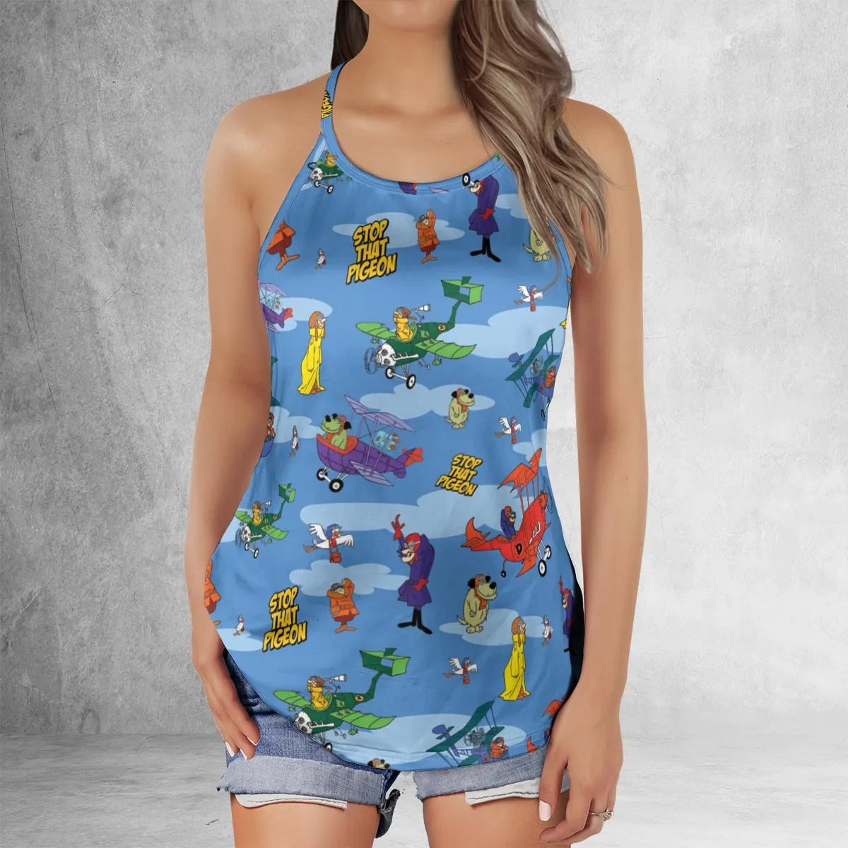 Criss Cross Tank Top - CCY37T45