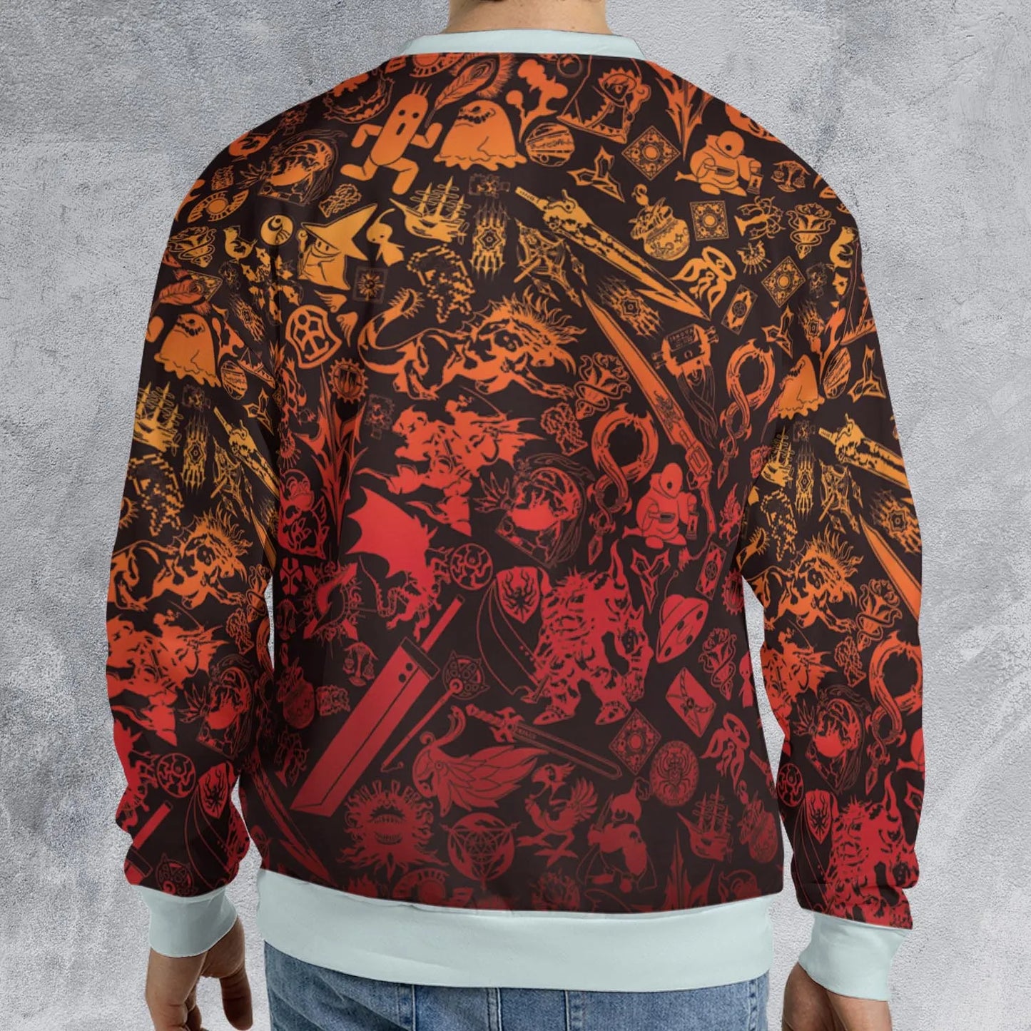 All-over Print Sweatshirt - 2CM9GVPE