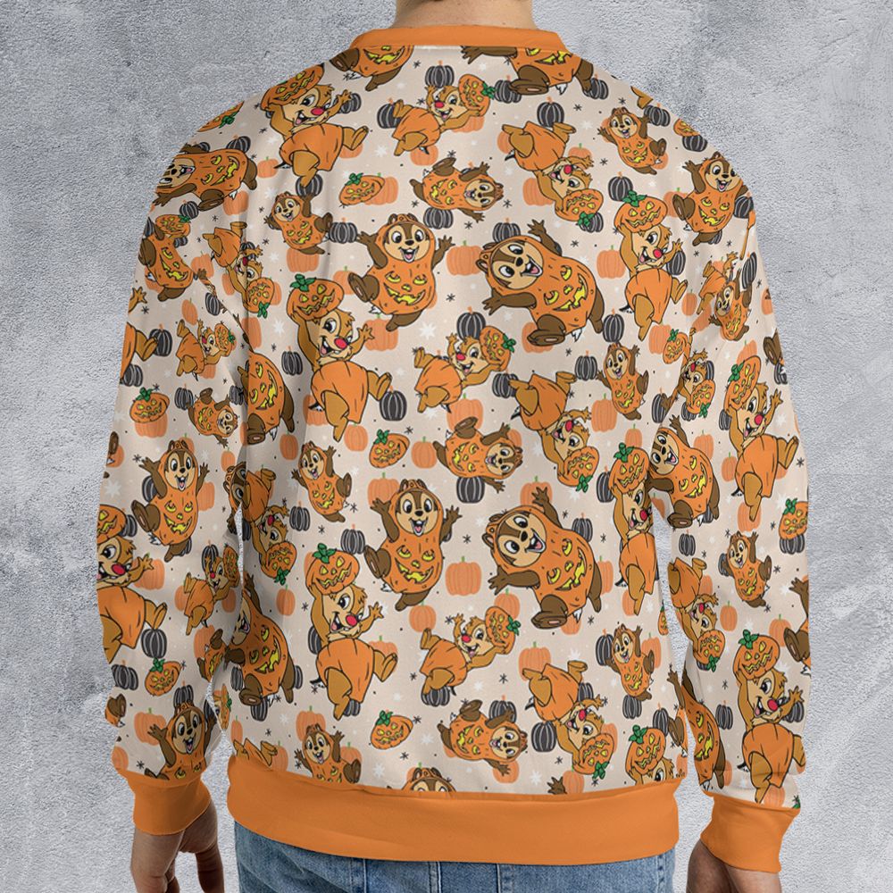 All-over Print Sweatshirt - RA9U6XY1 -  - 2