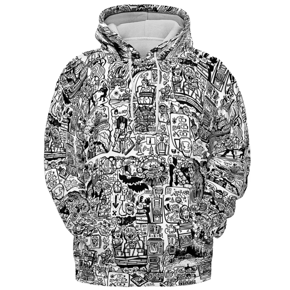 All-over Print Hoodie - CMPWF8E9