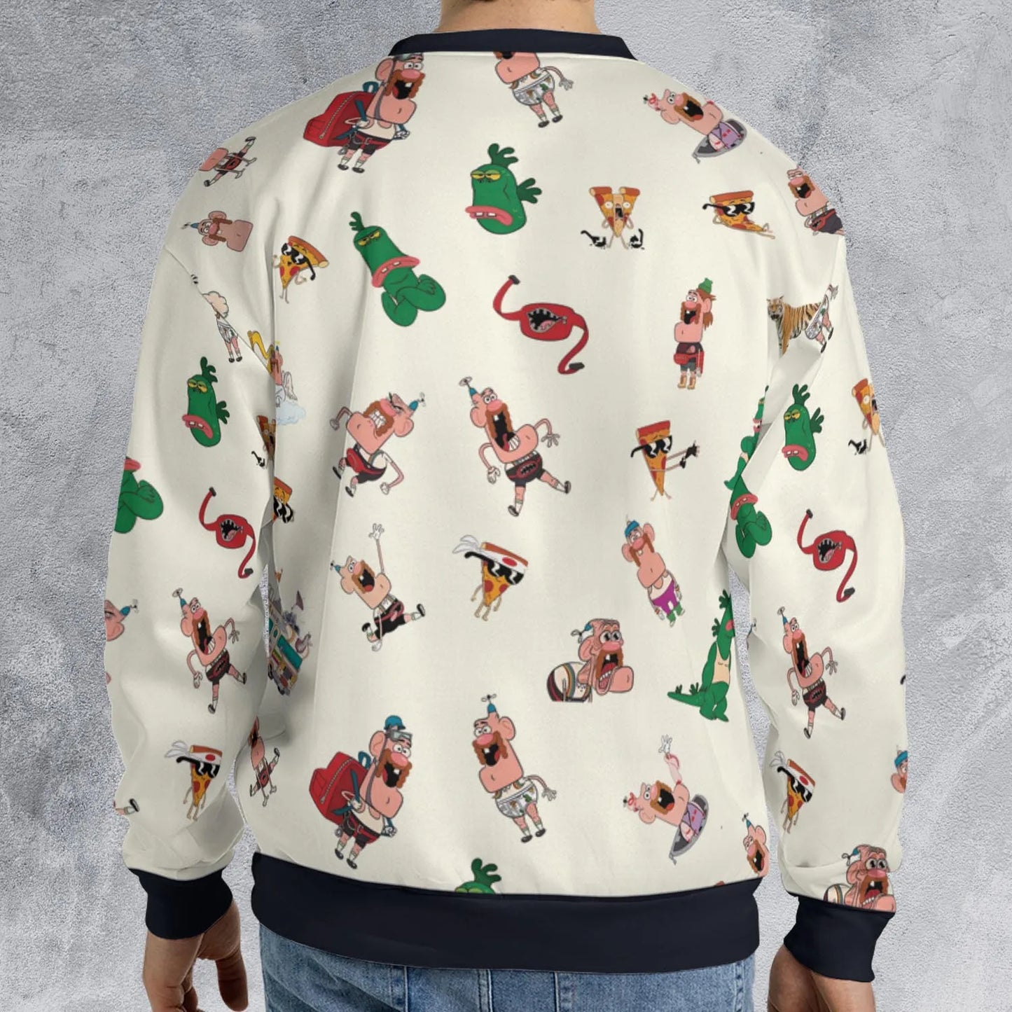 All-over Print Sweatshirt - RE5H1C41
