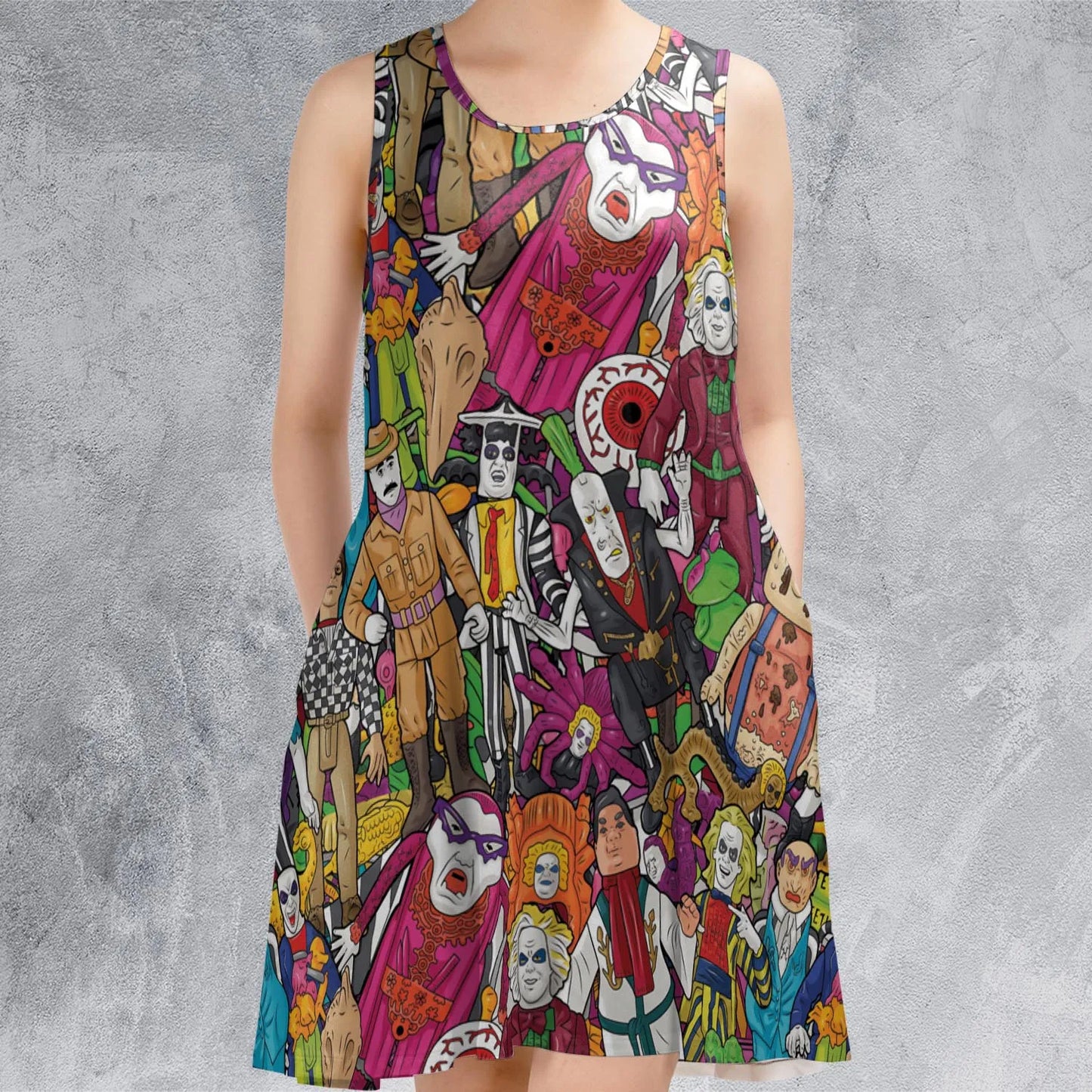 Sleeveless Dress - 8CZF9NXP