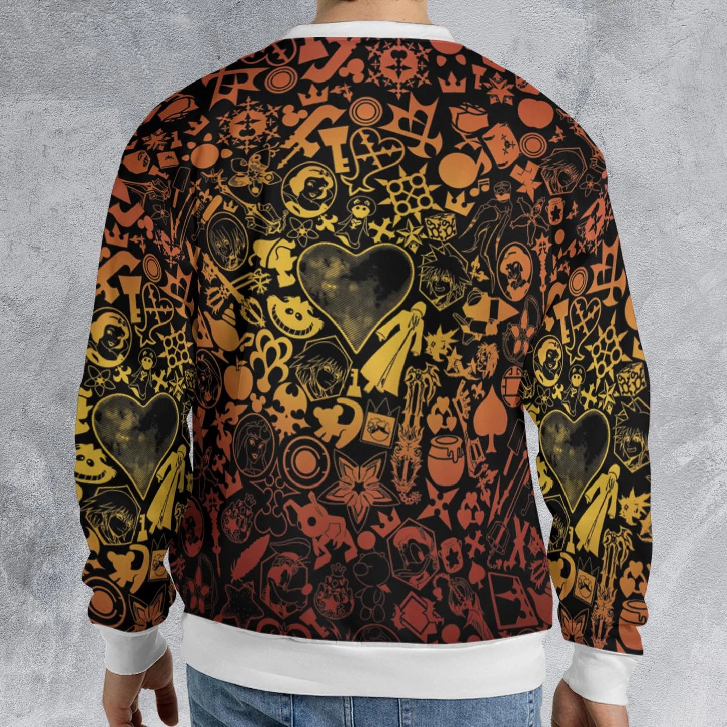 All-over Print Sweatshirt - W6Z4T9D9