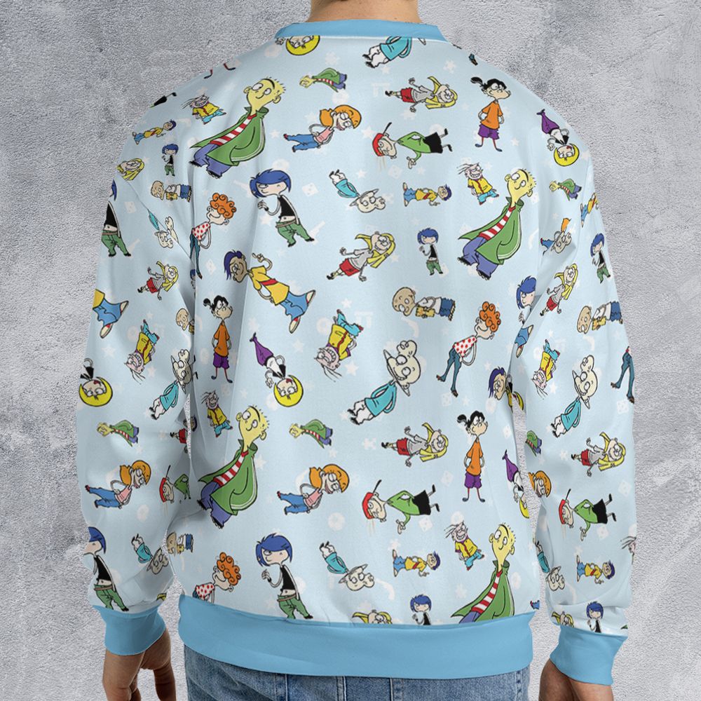All-over Print Sweatshirt - VVJMD6DS -  - 2