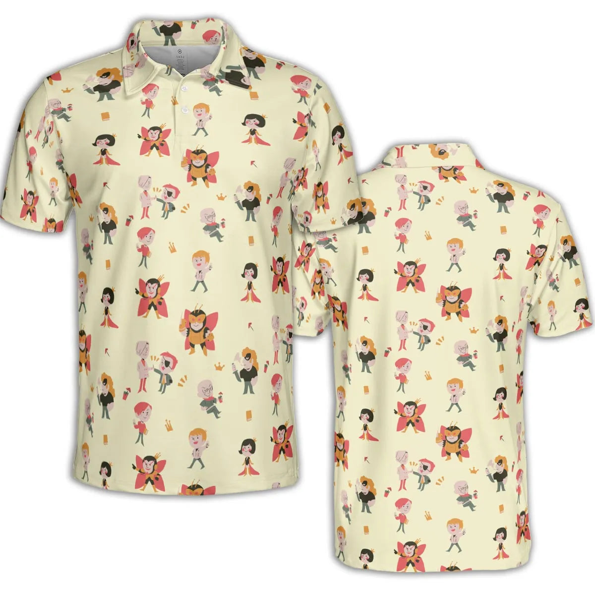 AOP Men/Women Polo Shirt - VDTA32LL