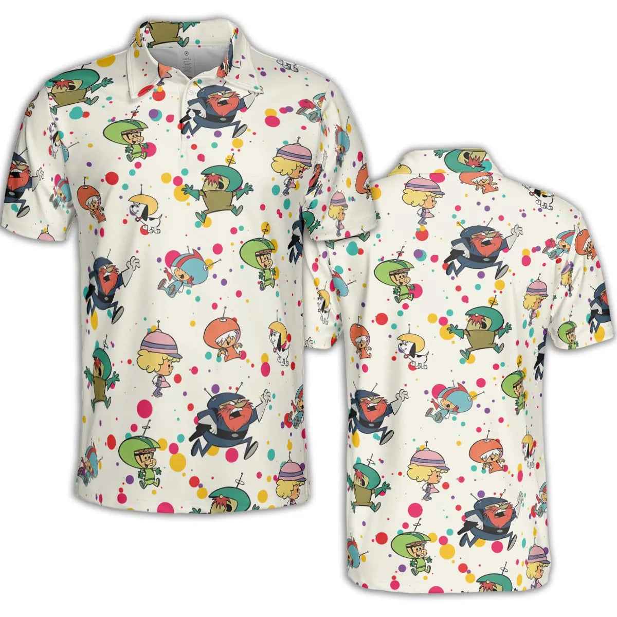 AOP Men/Women Polo Shirt - CYB9FHJY