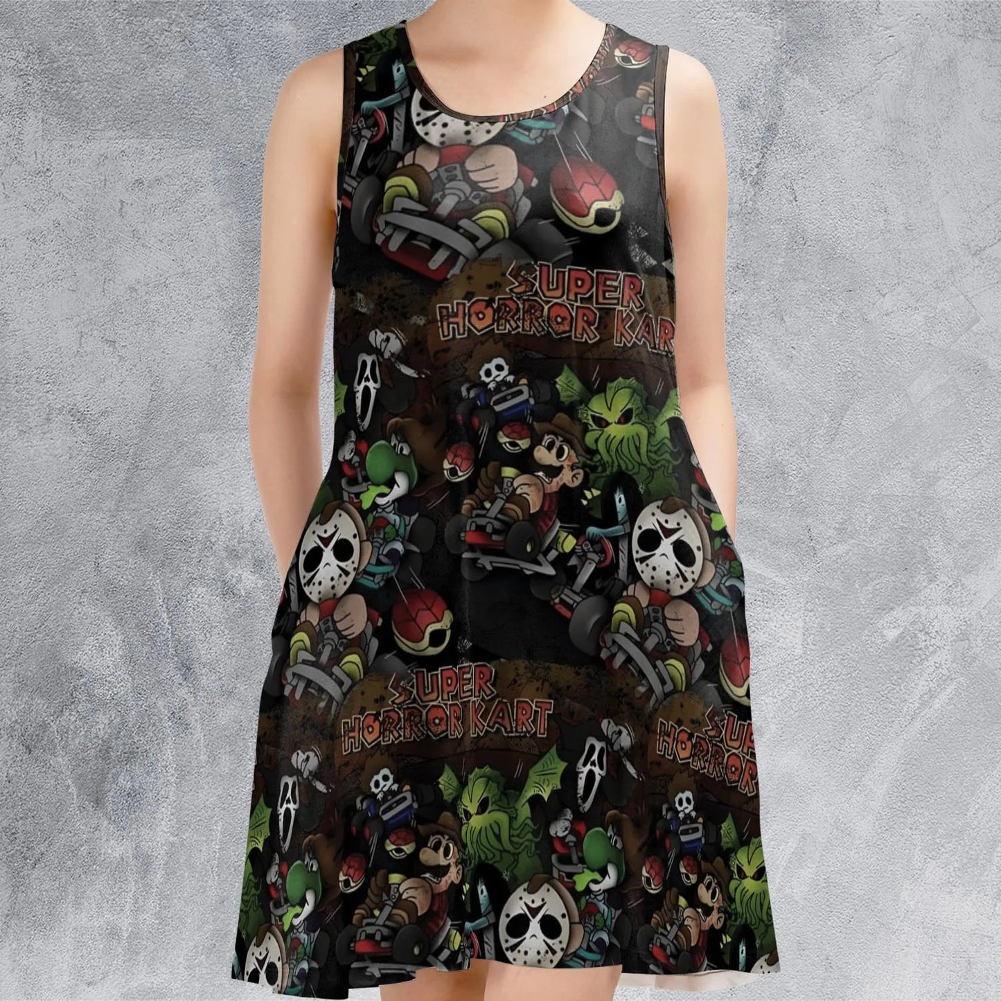Sleeveless Dress - AY95PFHE
