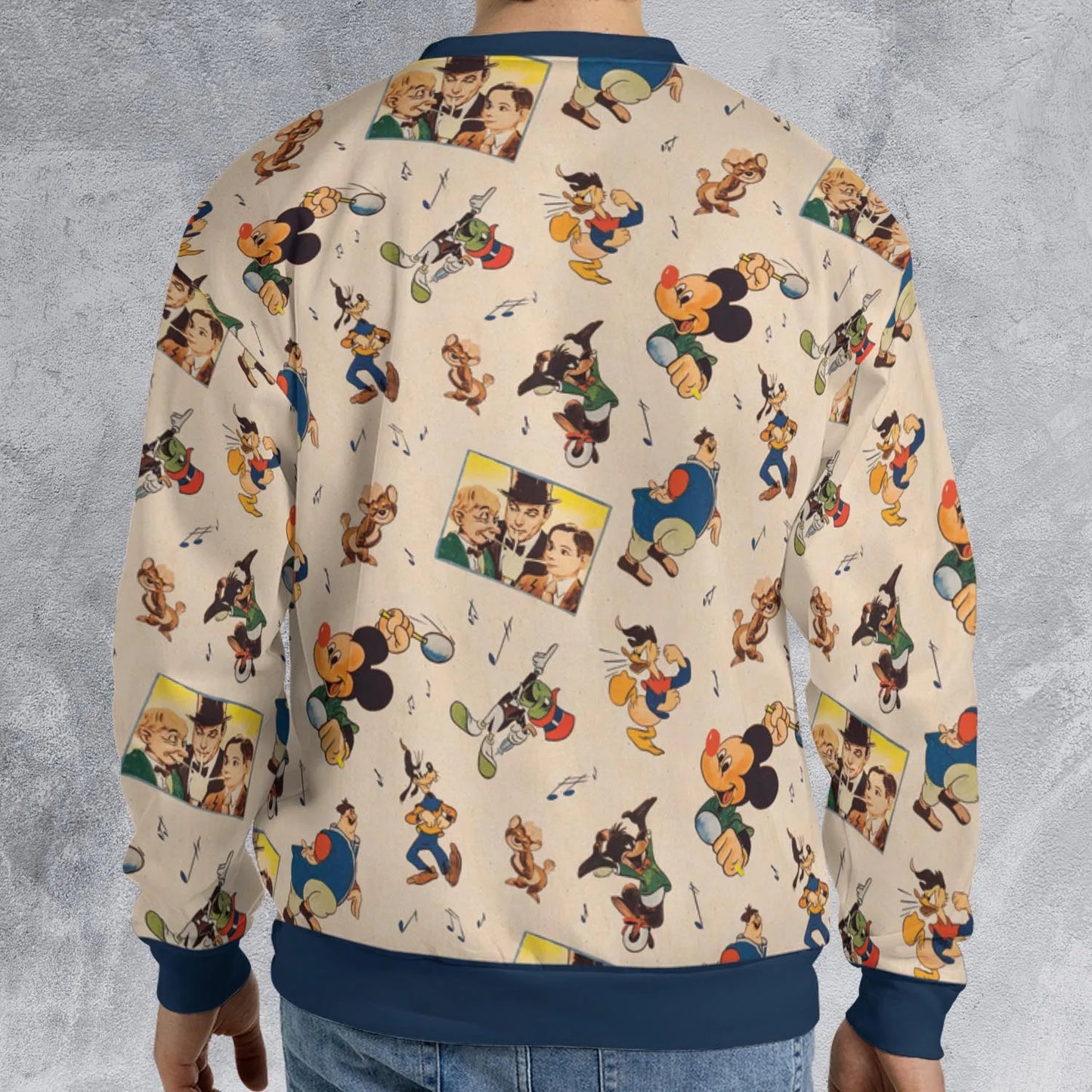 All-over Print Sweatshirt - KJWRTCJS