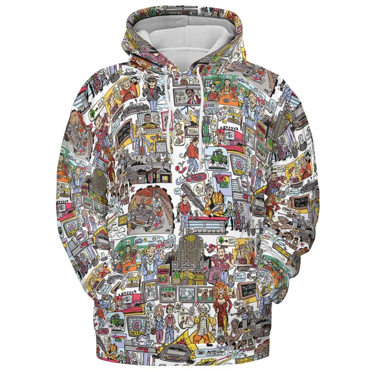All-over Print Hoodie - 6BL13FV6