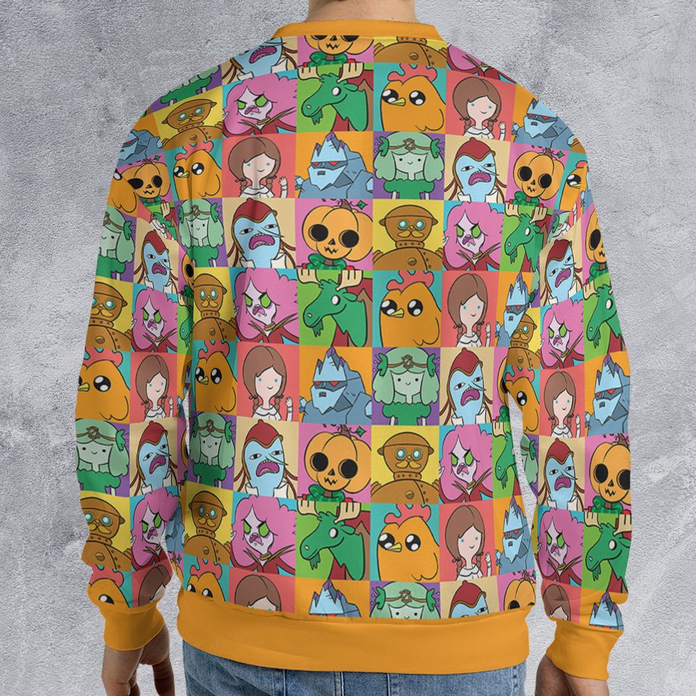 All-over Print Sweatshirt - 87EMFRA4 -  - 2