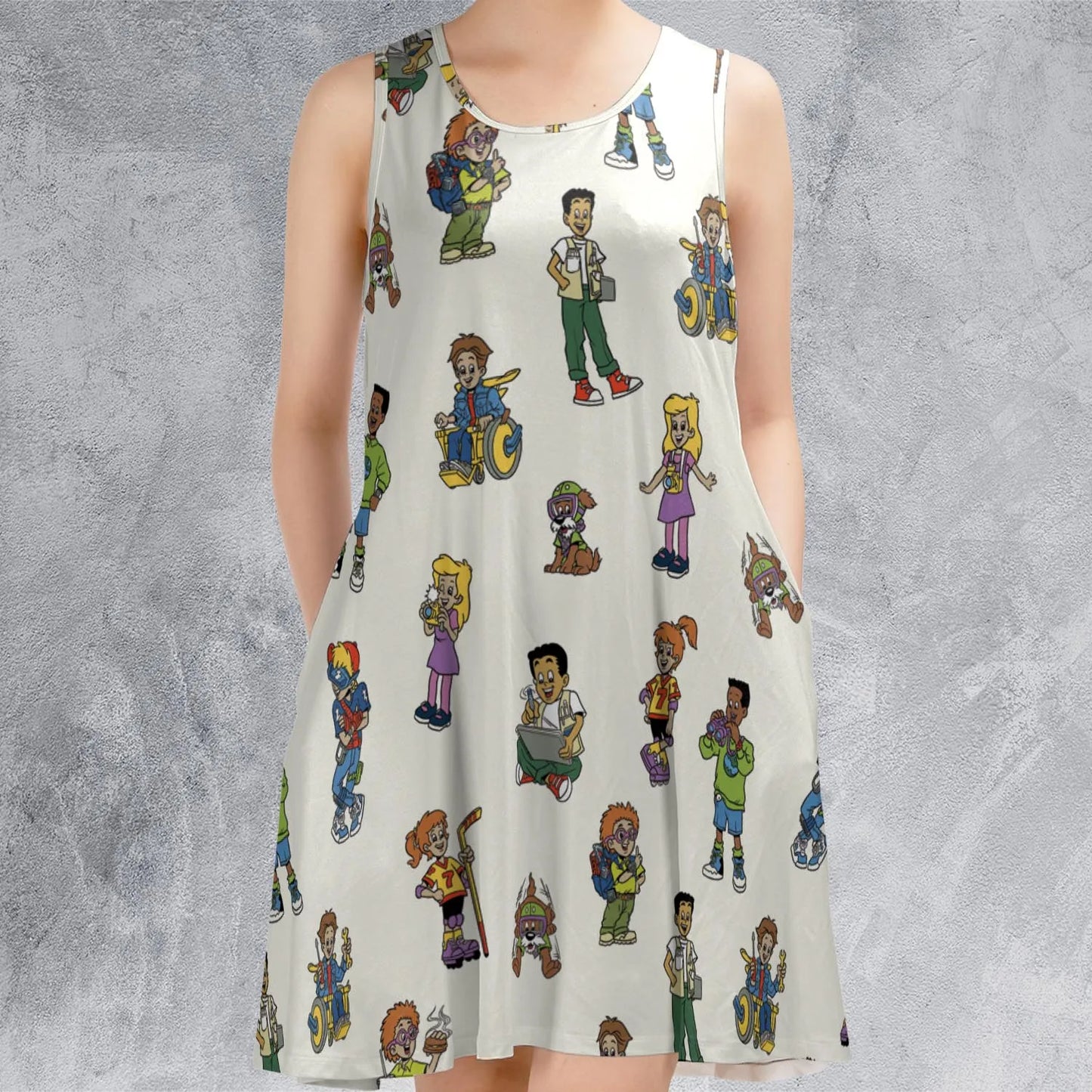 Sleeveless Dress - RRDS94VE