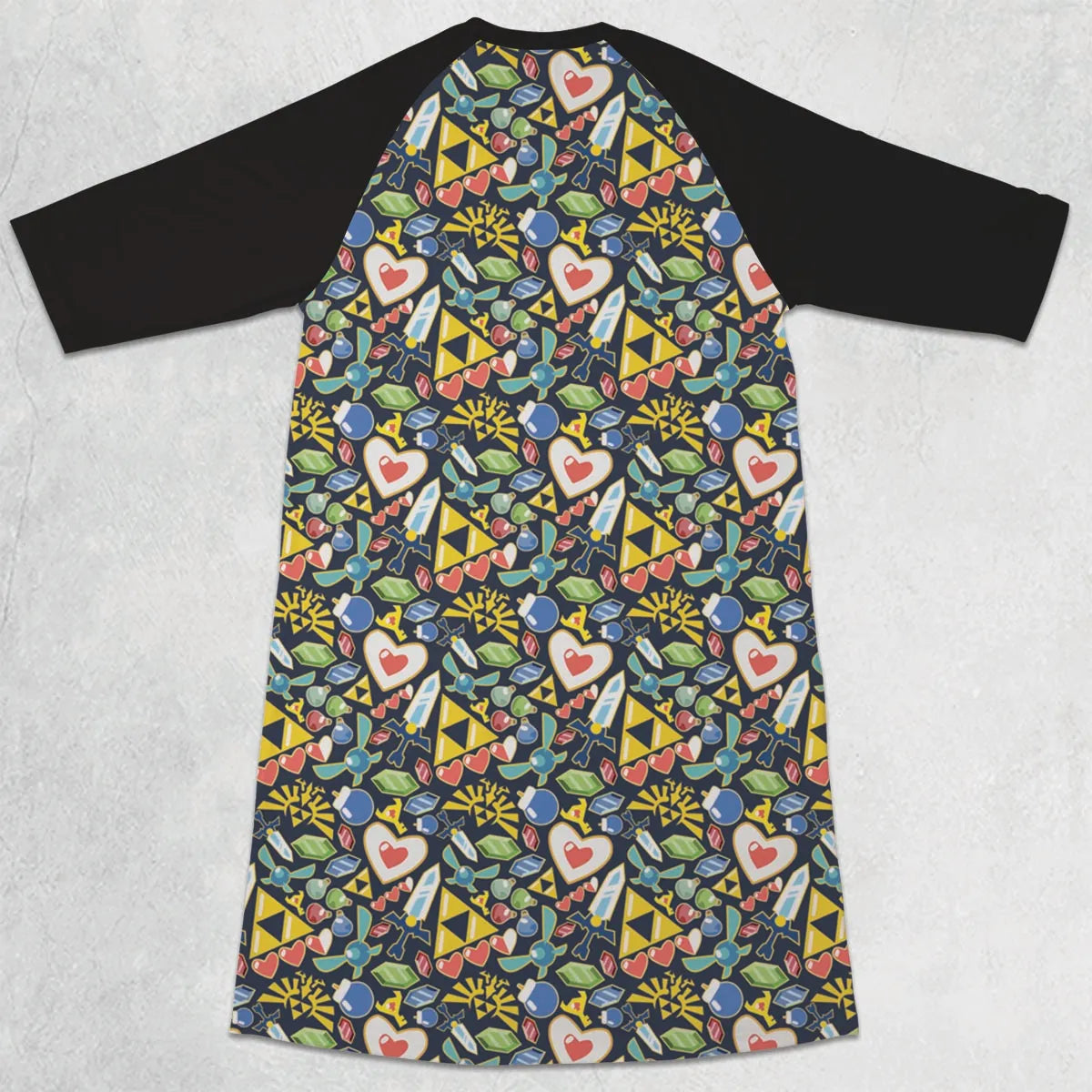 3/4 Sleeve Raglan Dress - 3XUA5NVP