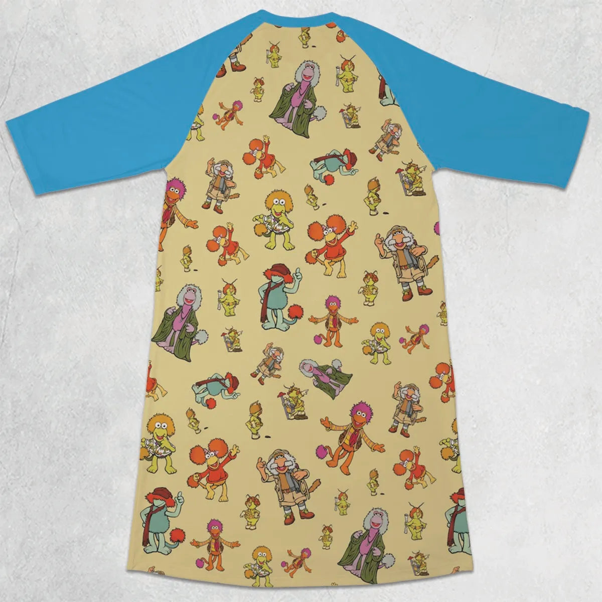 3/4 Sleeve Raglan Dress - DMPNG4MN